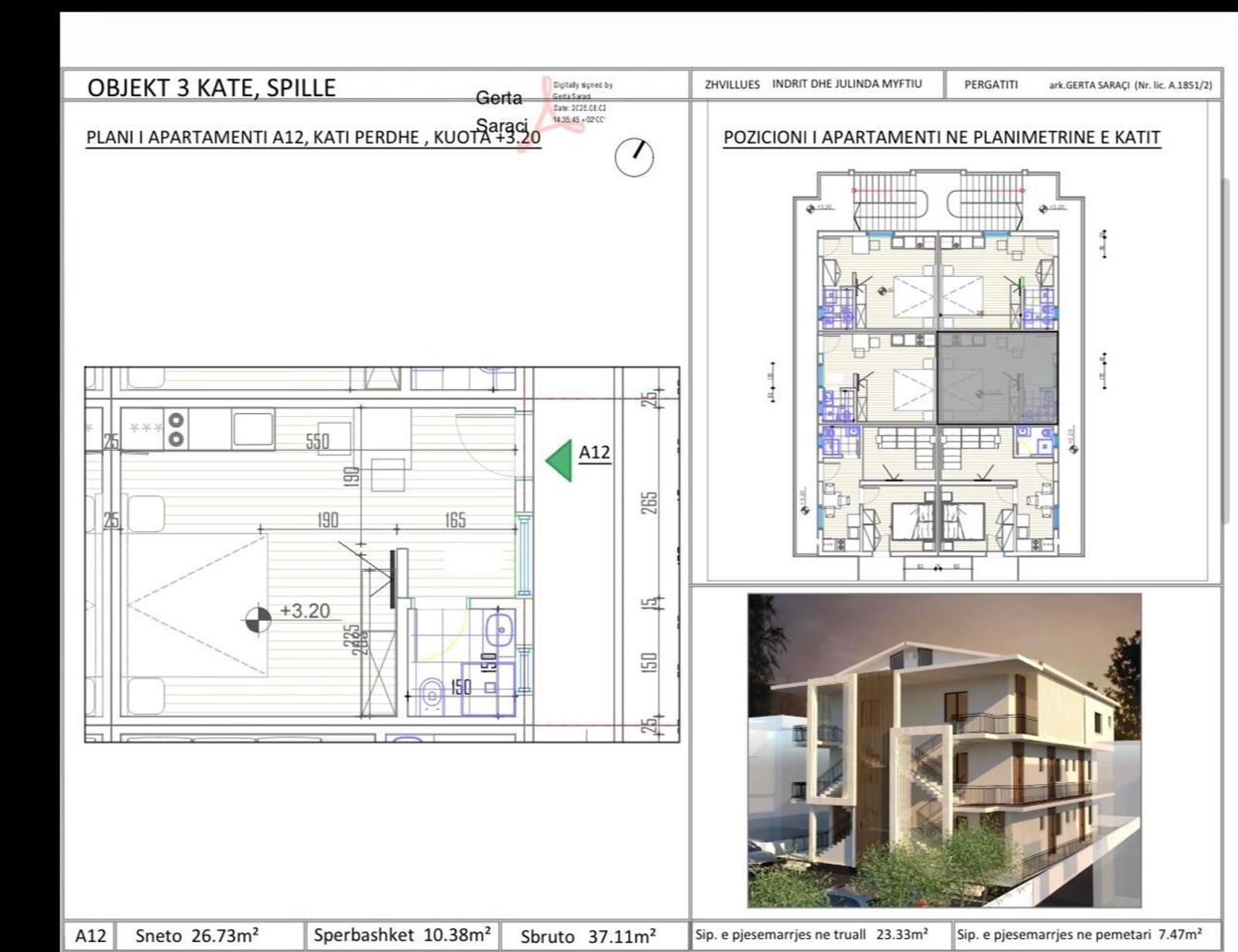 Wohnung 1+1 zum Kauf in Spille, Durrës, 37.1 m² — Foto 36 von 37