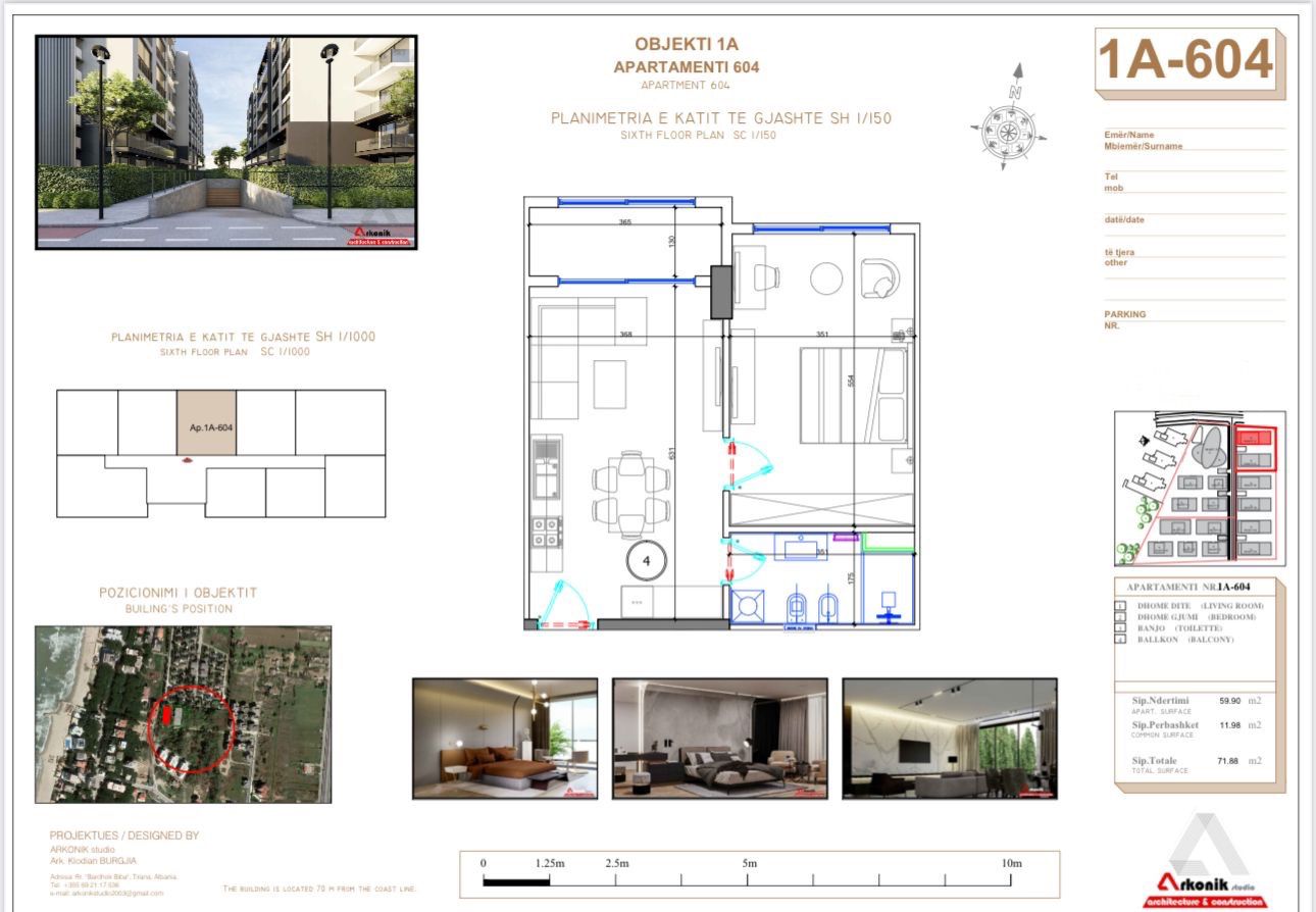Appartamenti 1+1 con garage nella residenza Liburna, Golem