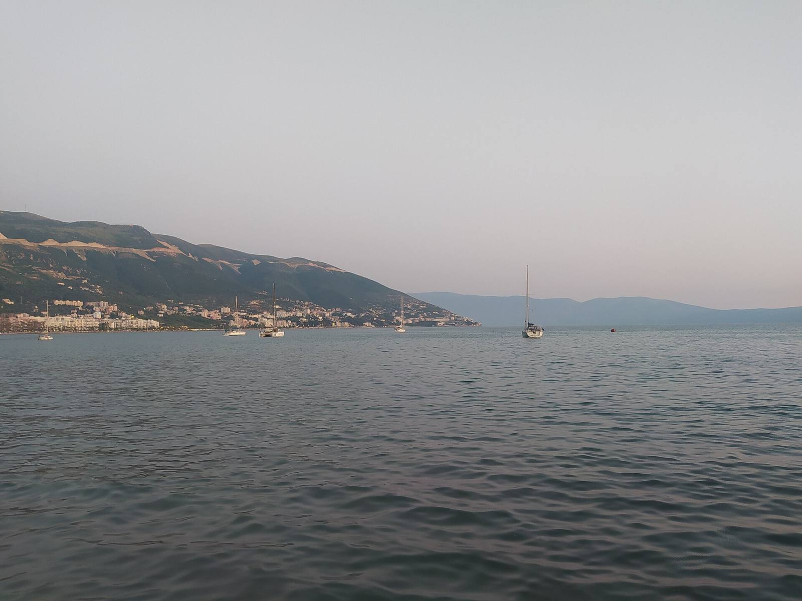 The seafront at Vlorë, Albania