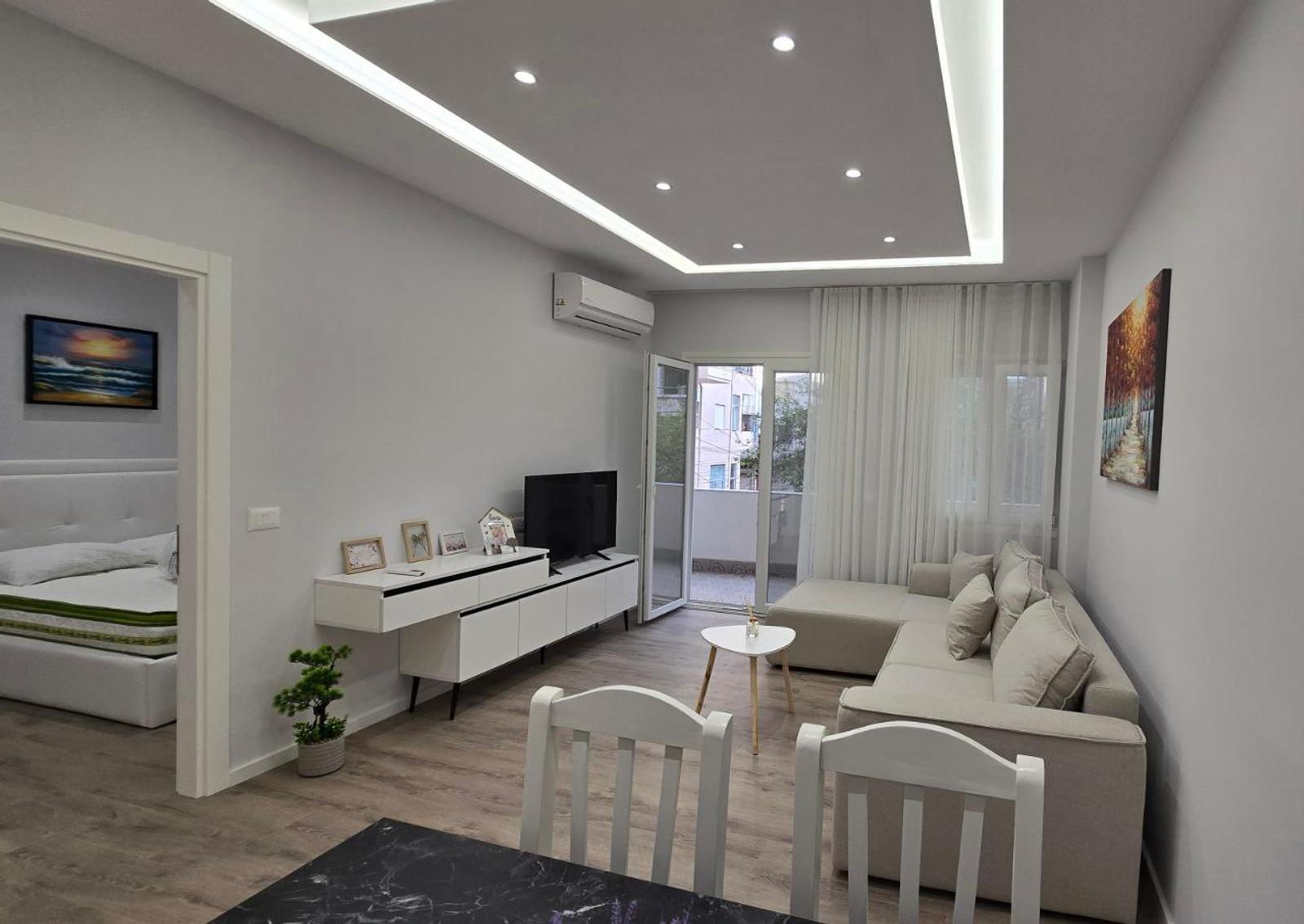 Wohnung 1+1 zum Kauf in Plazh, Durrës, 68 m², Meerblick — Foto 3 von 10