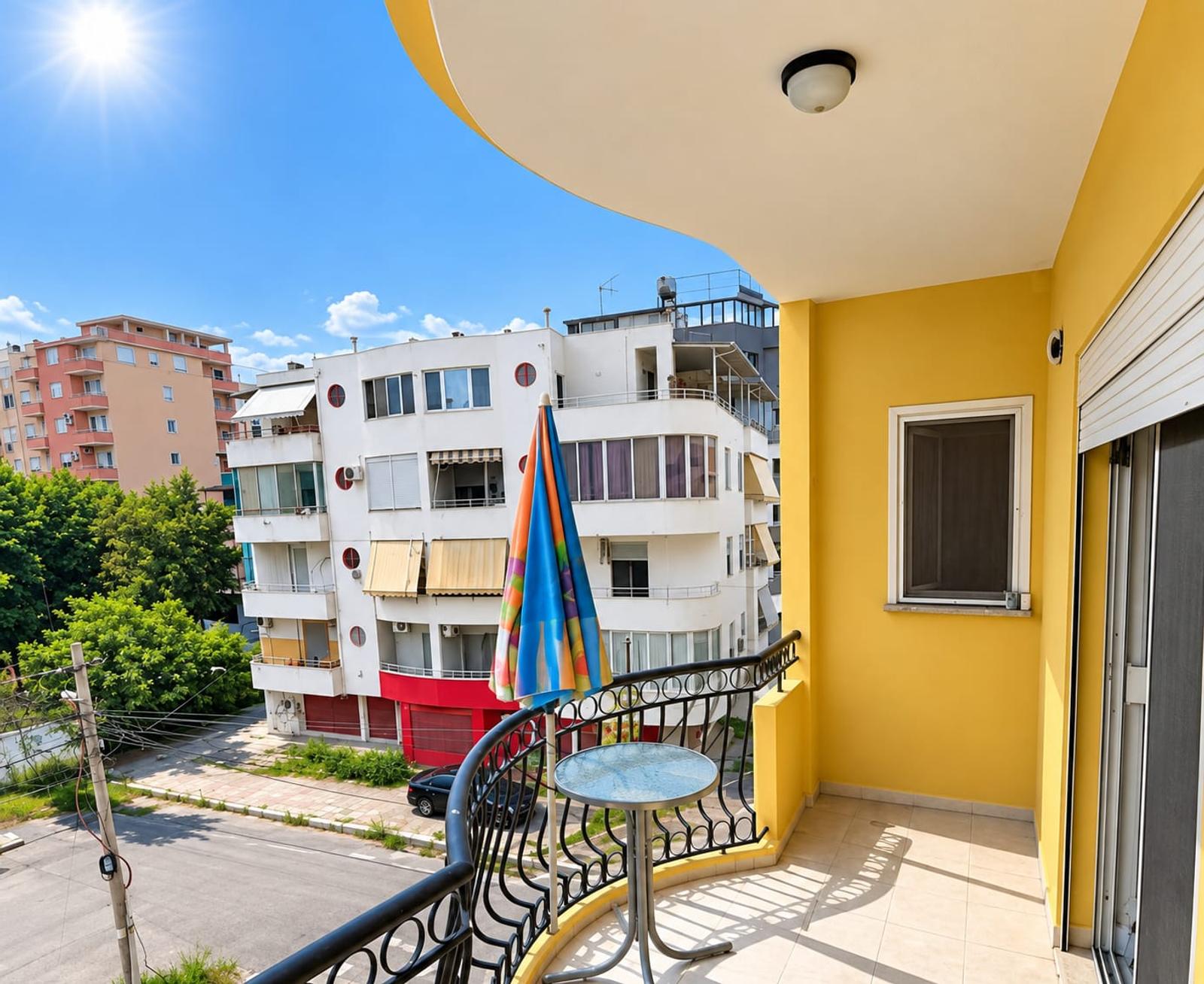 Furnished studio 120 m from the sea, Shkëmbi i Kavajës, 36 m², Durres