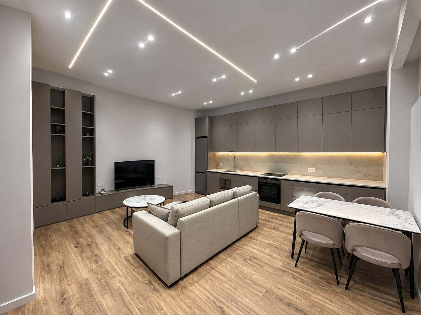 Renovated 1+1 near Pasticeri Pelikan, Plazh, 57 m², Durres