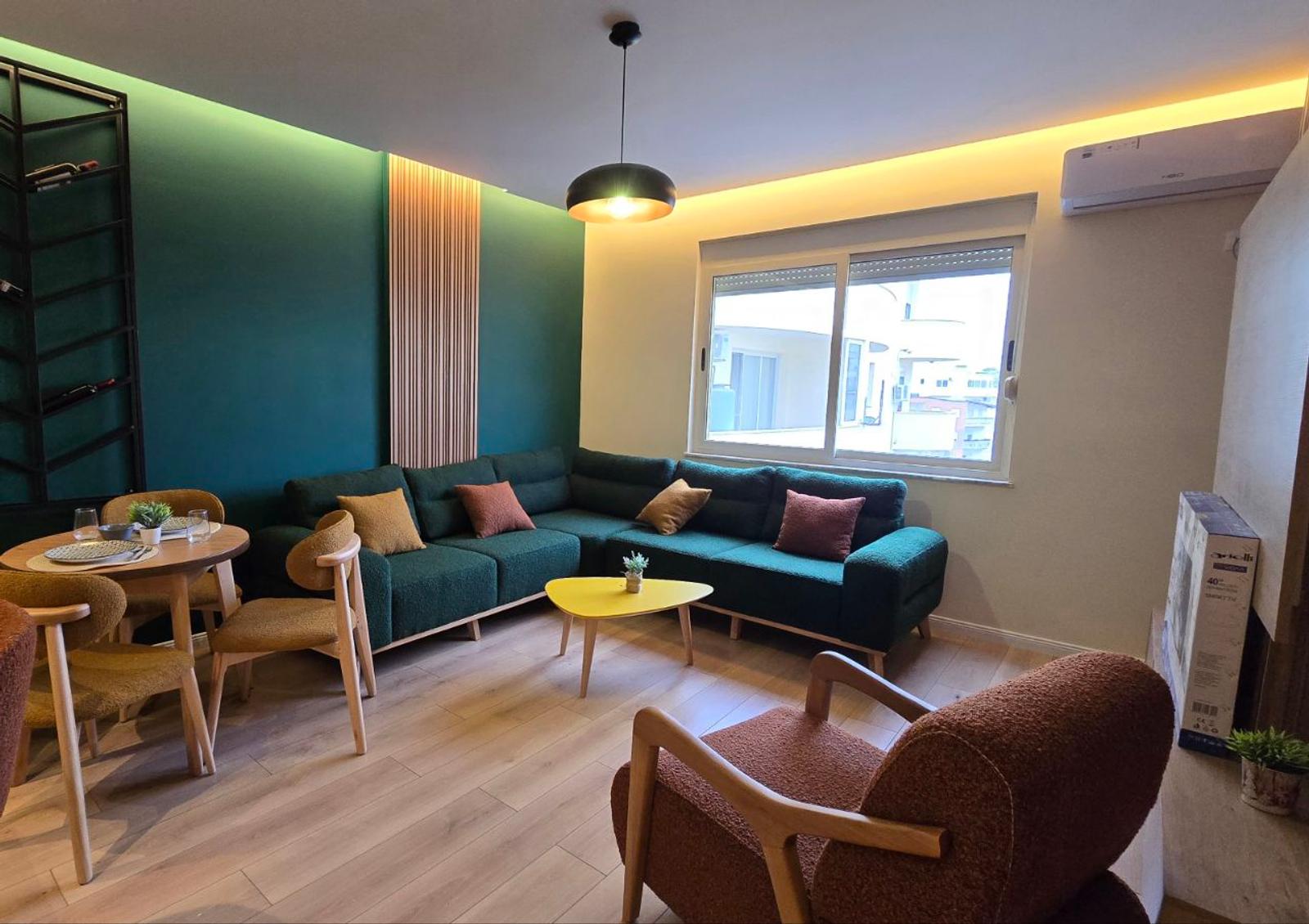 Wohnung 2+1 zum Kauf in Plazh, Durrës, 110 m², Meerblick — Foto 1 von 13