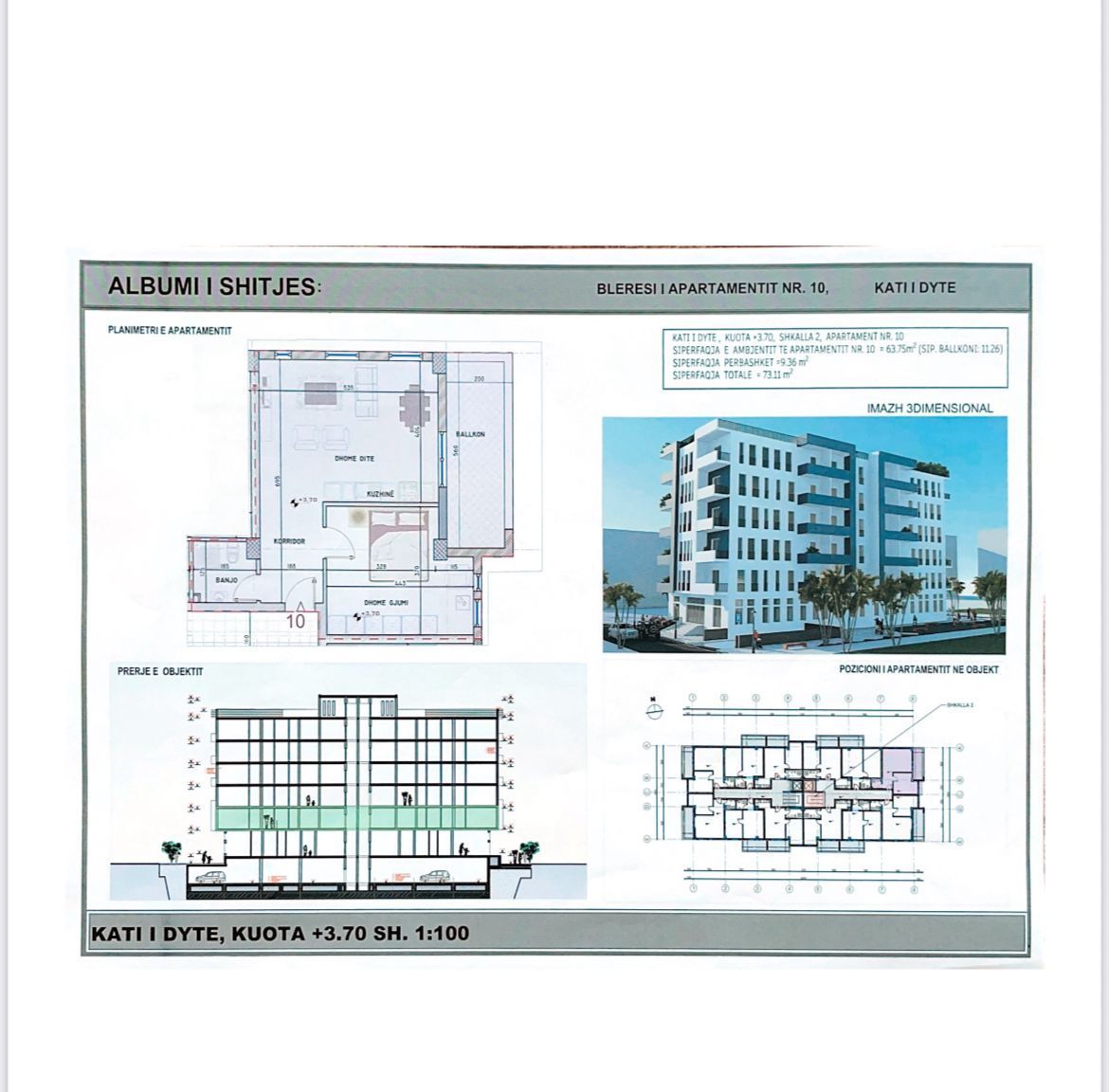 Apartament 1+1 në Durrësi