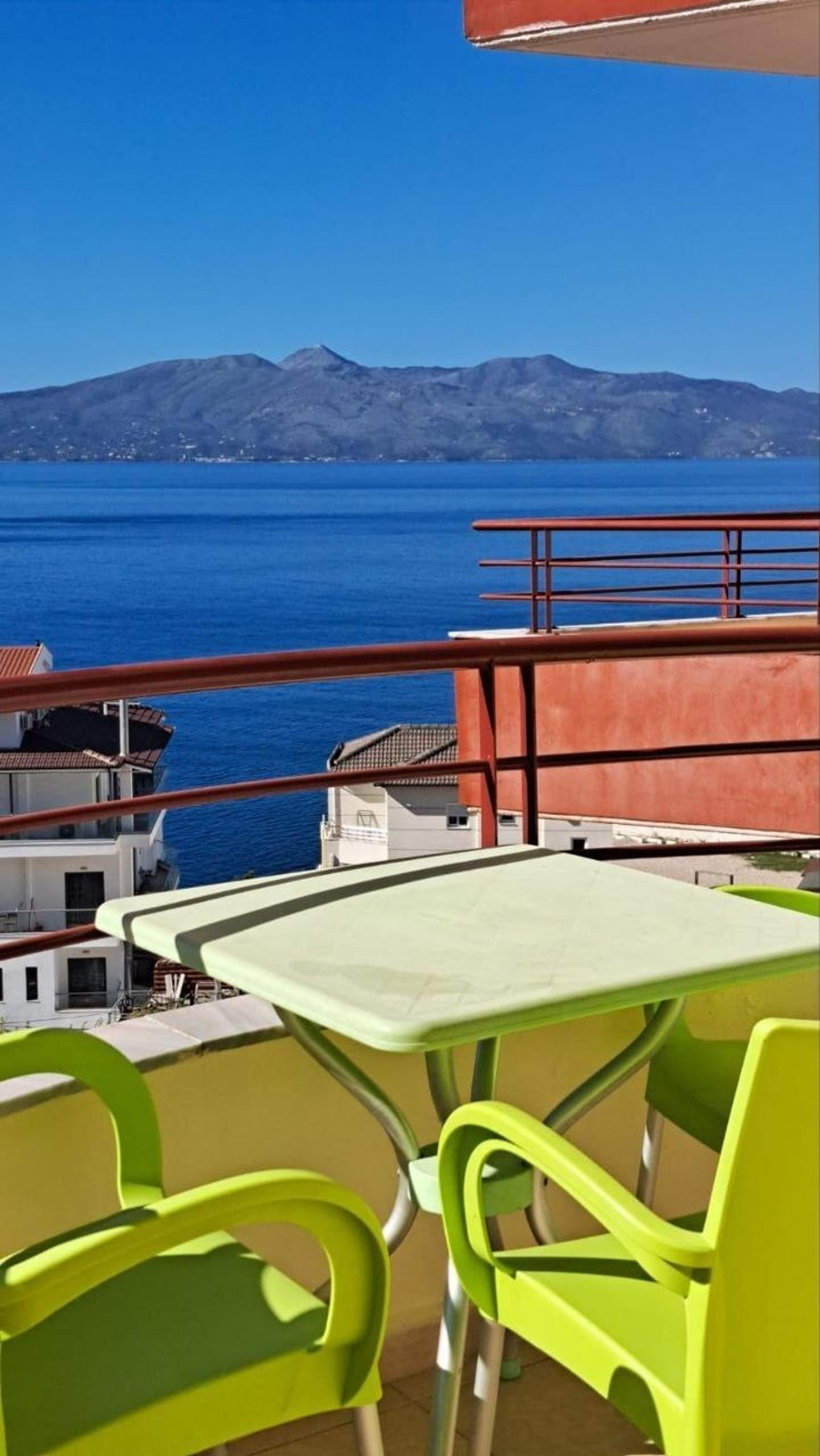 Apartament 1+1, në shitje, Saranda, 86 m², pamje nga deti — foto 4 nga 10
