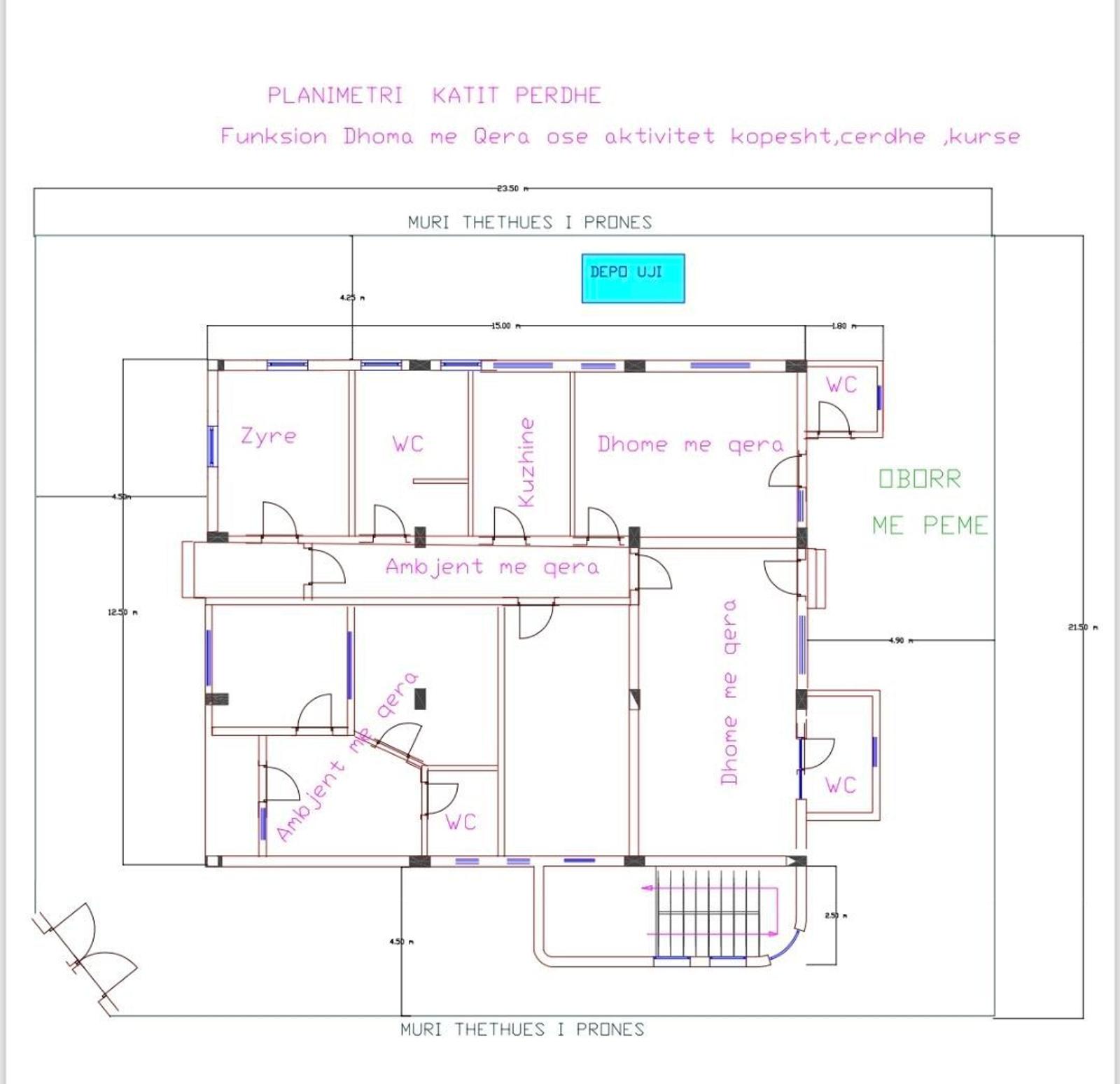 Haus zum Kauf in Stadtzentrum, Durrës, 646 m² — Foto 7 von 10