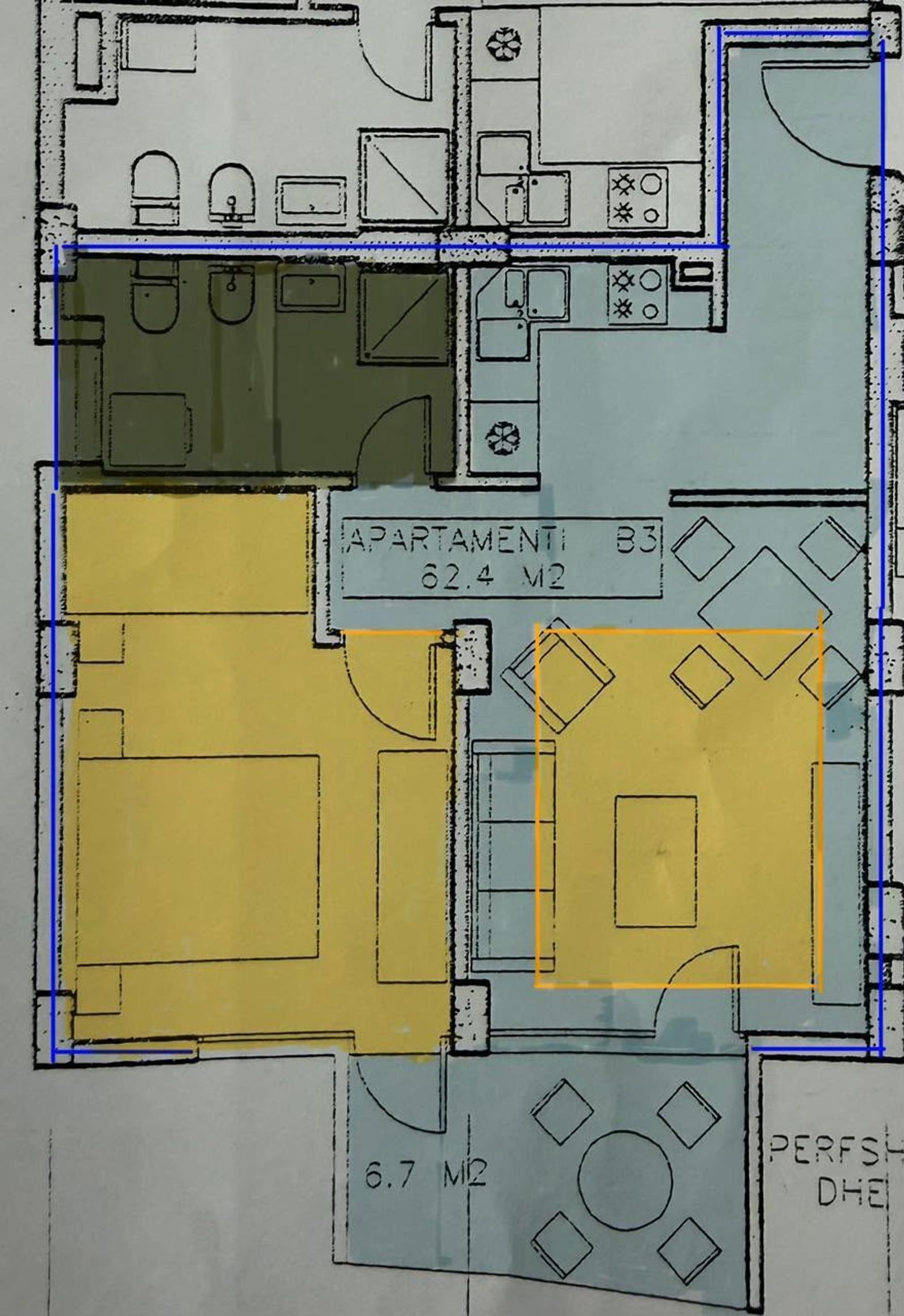 1+1 apartment for sale in Shkëmbi, Durres, 62.4 m² — photo 4 of 25