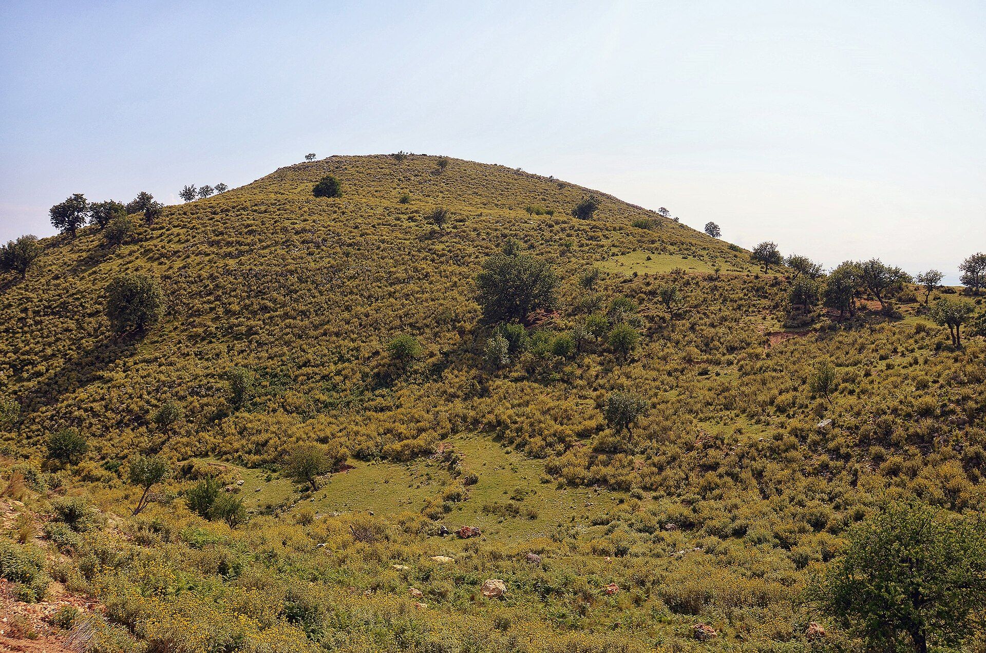 A hillside at Badhër, Himarë, Albania — Pasztilla aka Attila Terbócs