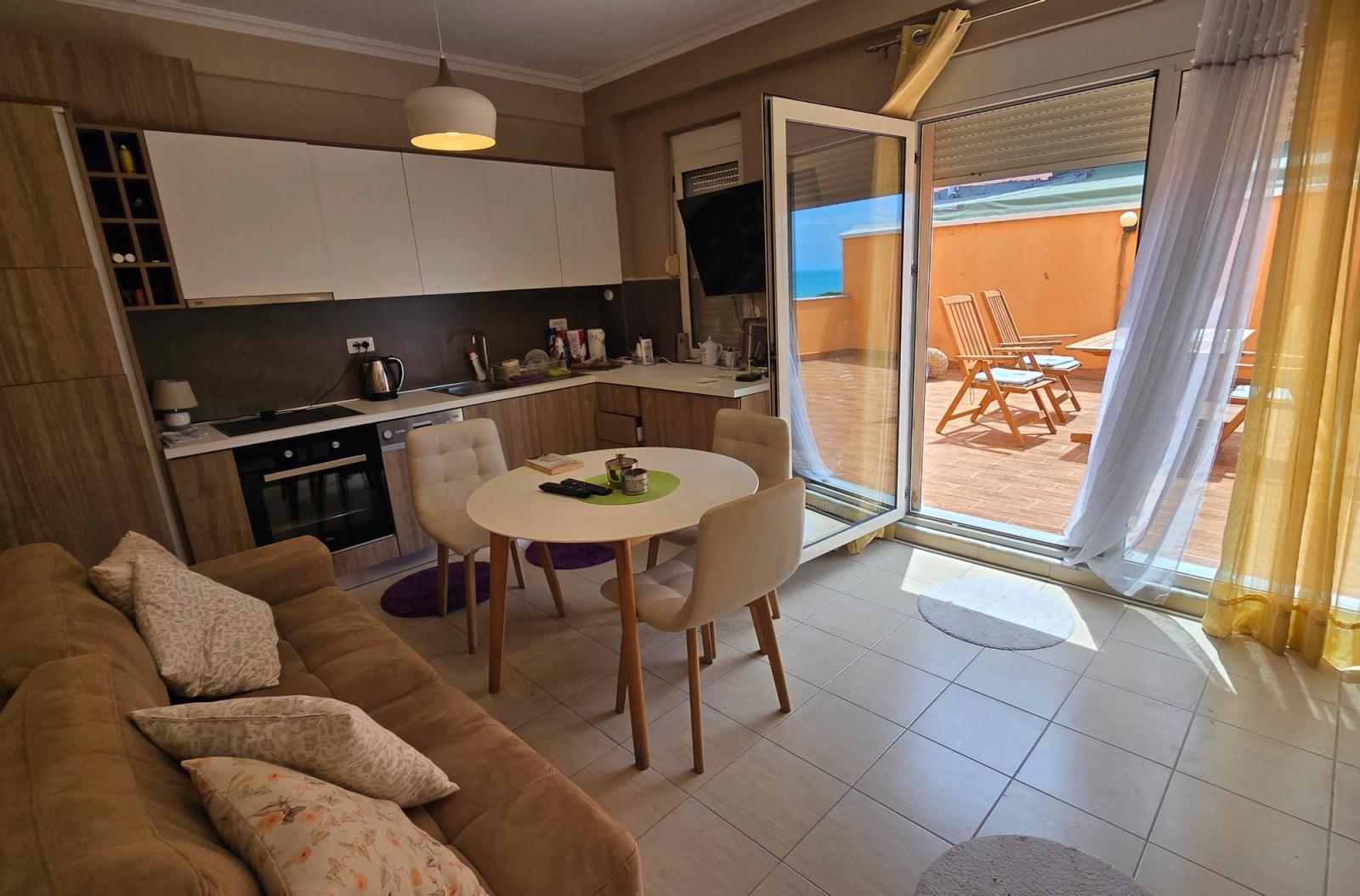 Wohnung 2+1 zum Kauf in Plepa, Durrës, 108 m², Meerblick — Foto 7 von 9