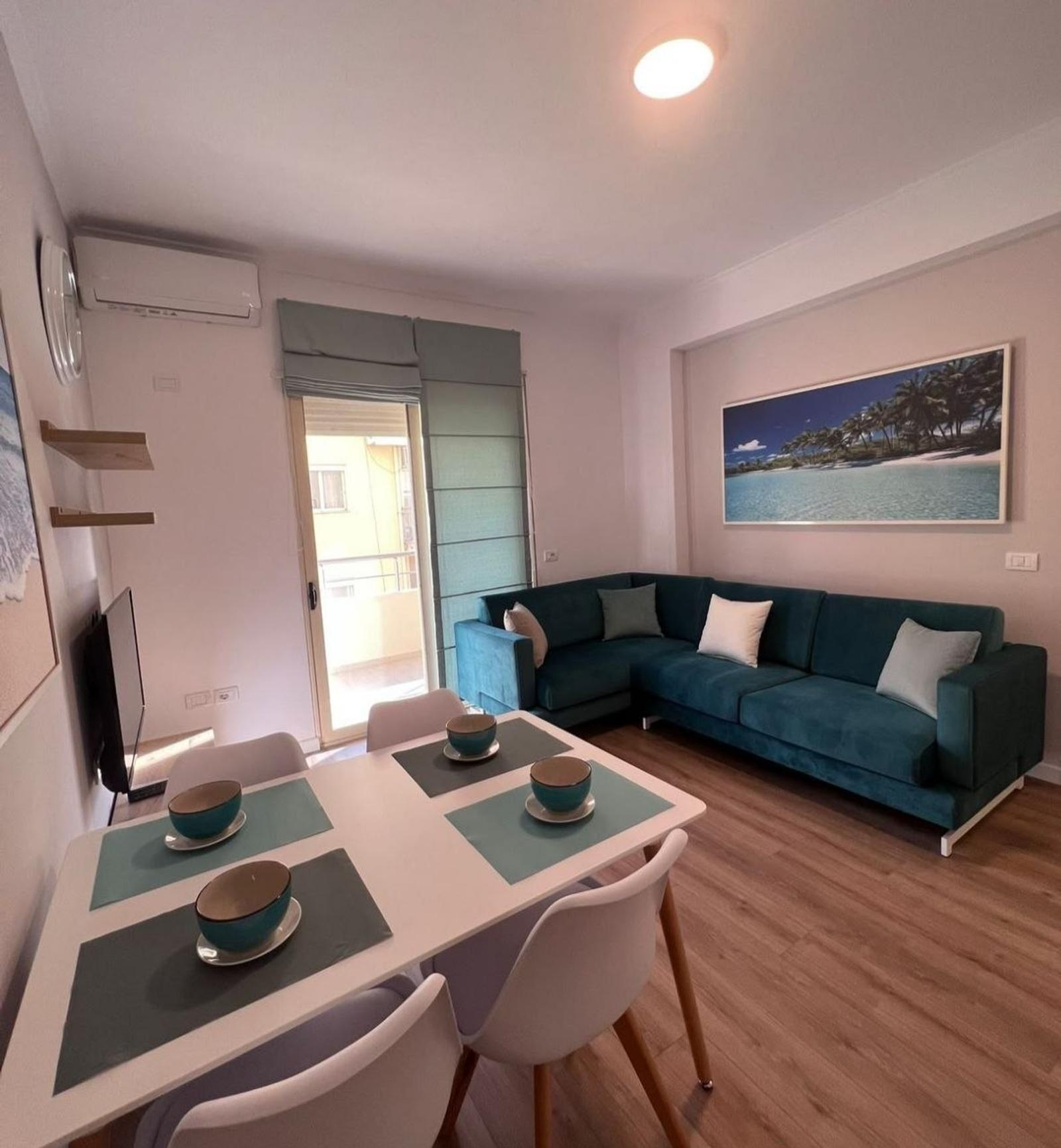 Apartament 1+1 në Orikum, me pamje nga deti, Saranda
