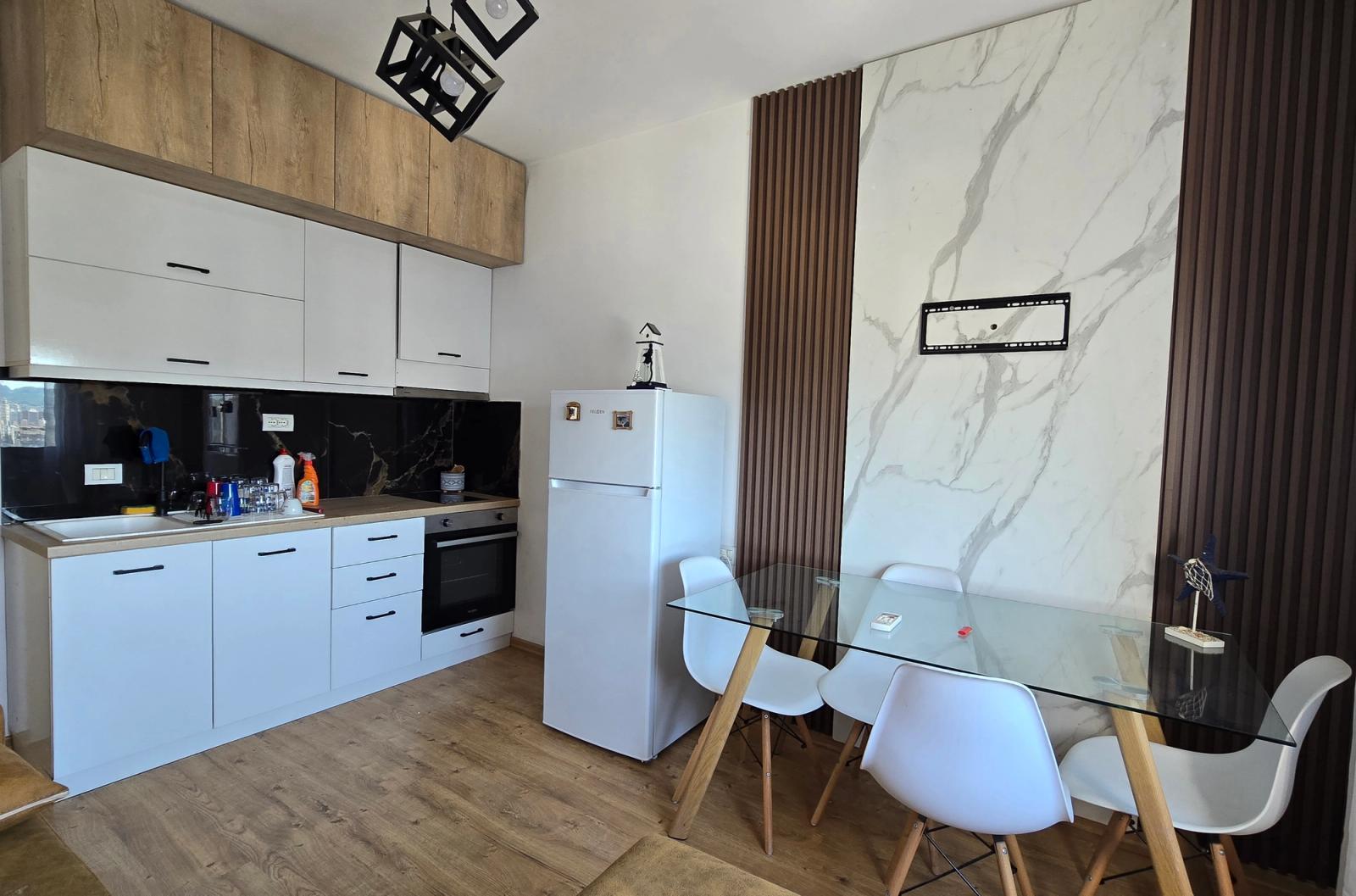 Wohnung 1+1 zum Kauf in Plazh, Durrës, 42 m², Meerblick — Foto 3 von 9