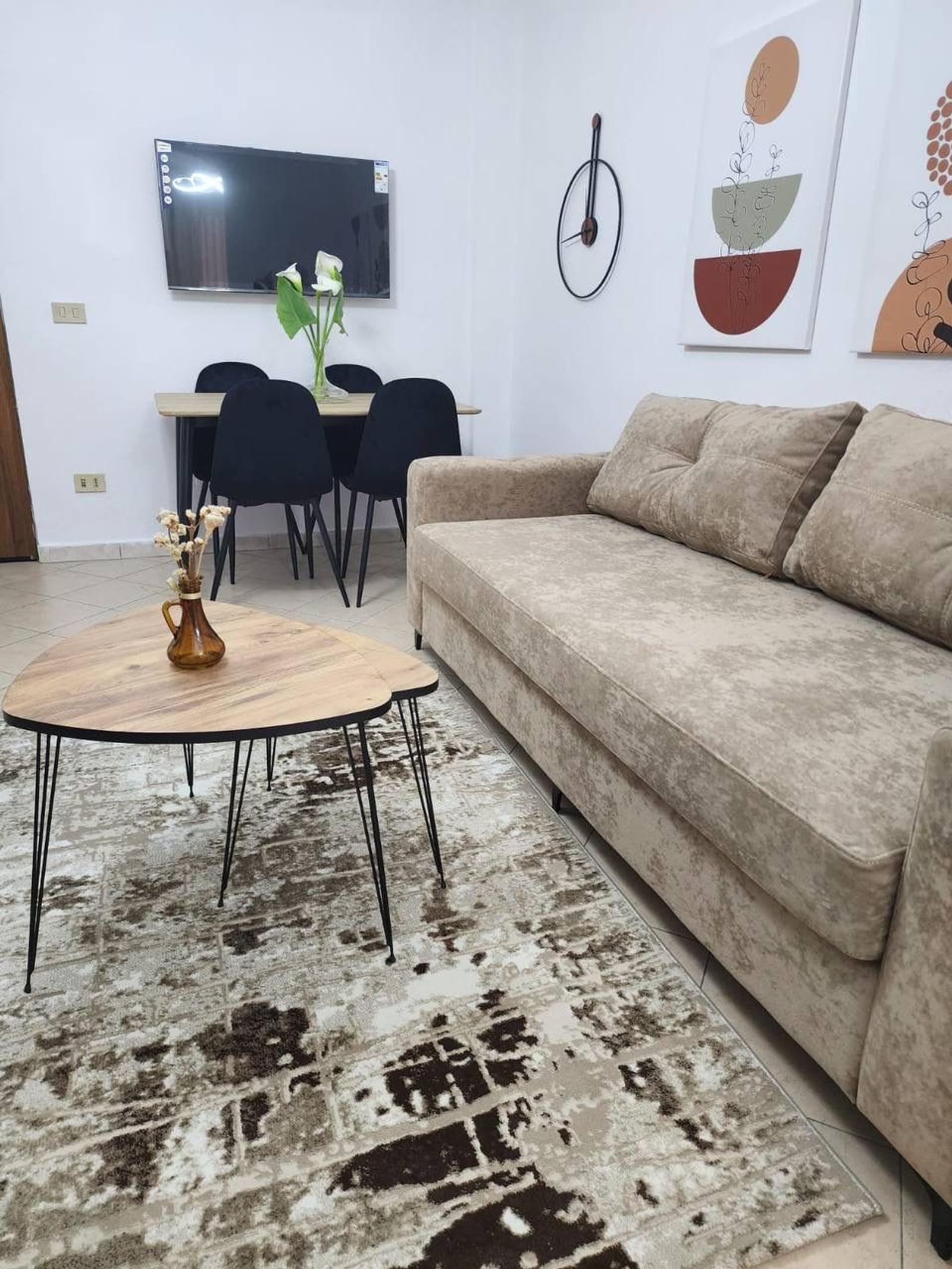 1+1 with balcony, Plazh, 60 m², Durres