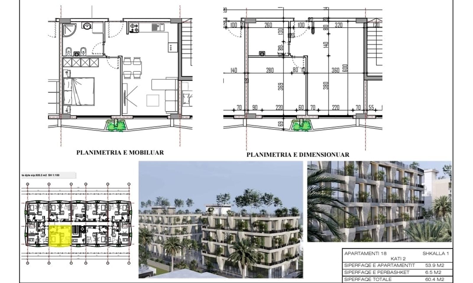 Wohnung 1+1 zum Kauf in Spille, Durrës, 65.3 m², Neubau — Foto 5 von 10