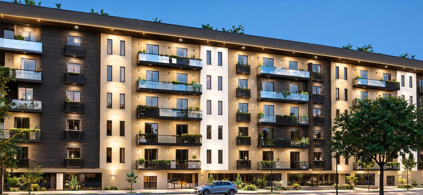 Квартира 2+1 у новобудові, Golem, 71 м², Голем, Дуррес