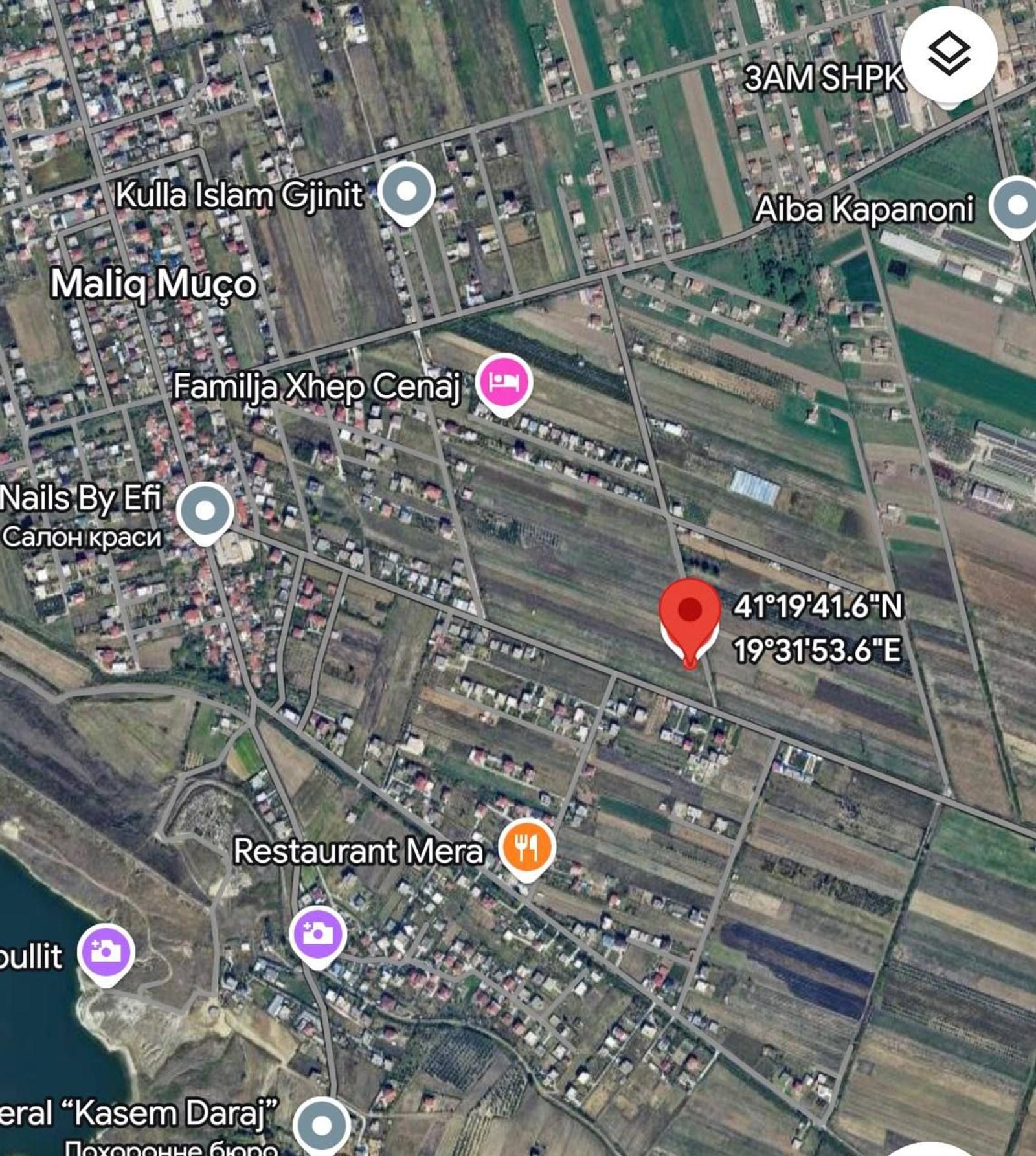 Земля, продажа, Джафзотай, Дуррес, 350 м²