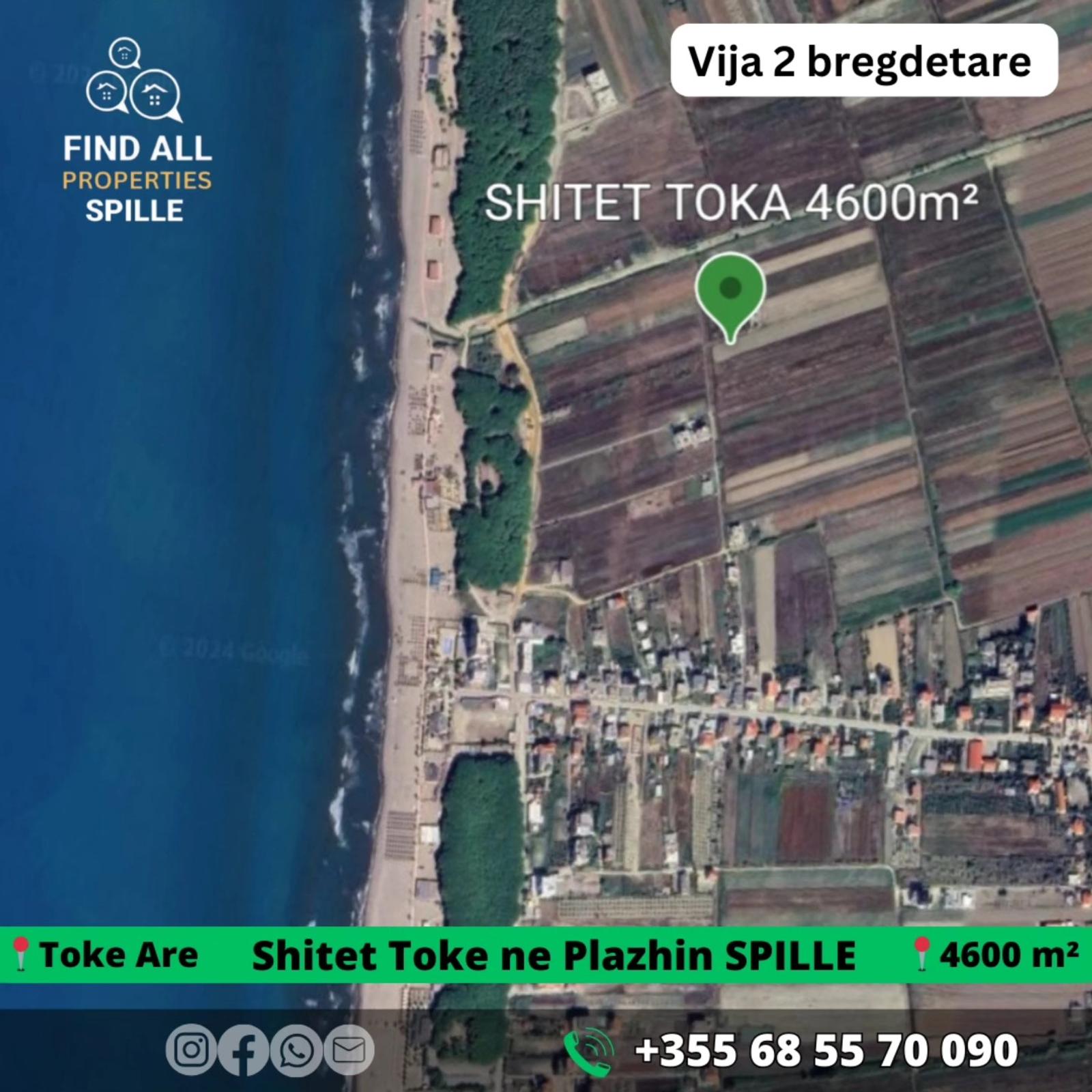 Grundstück zum Kauf in Spille, Durrës, 4600 m²