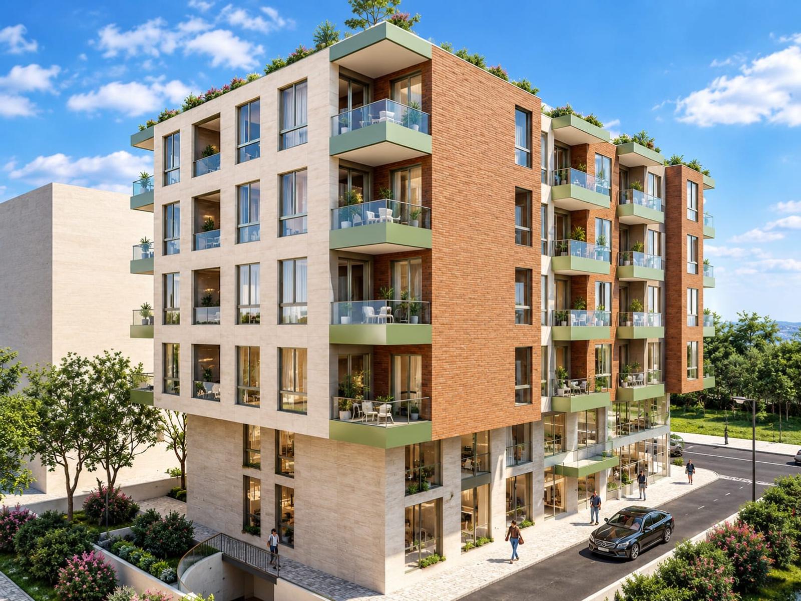 Нові квартири в Gioia Residence, Golem, 44.5–78 м², Голем, Дуррес