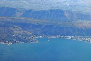 Shëngjin seen from the air — Albinfo