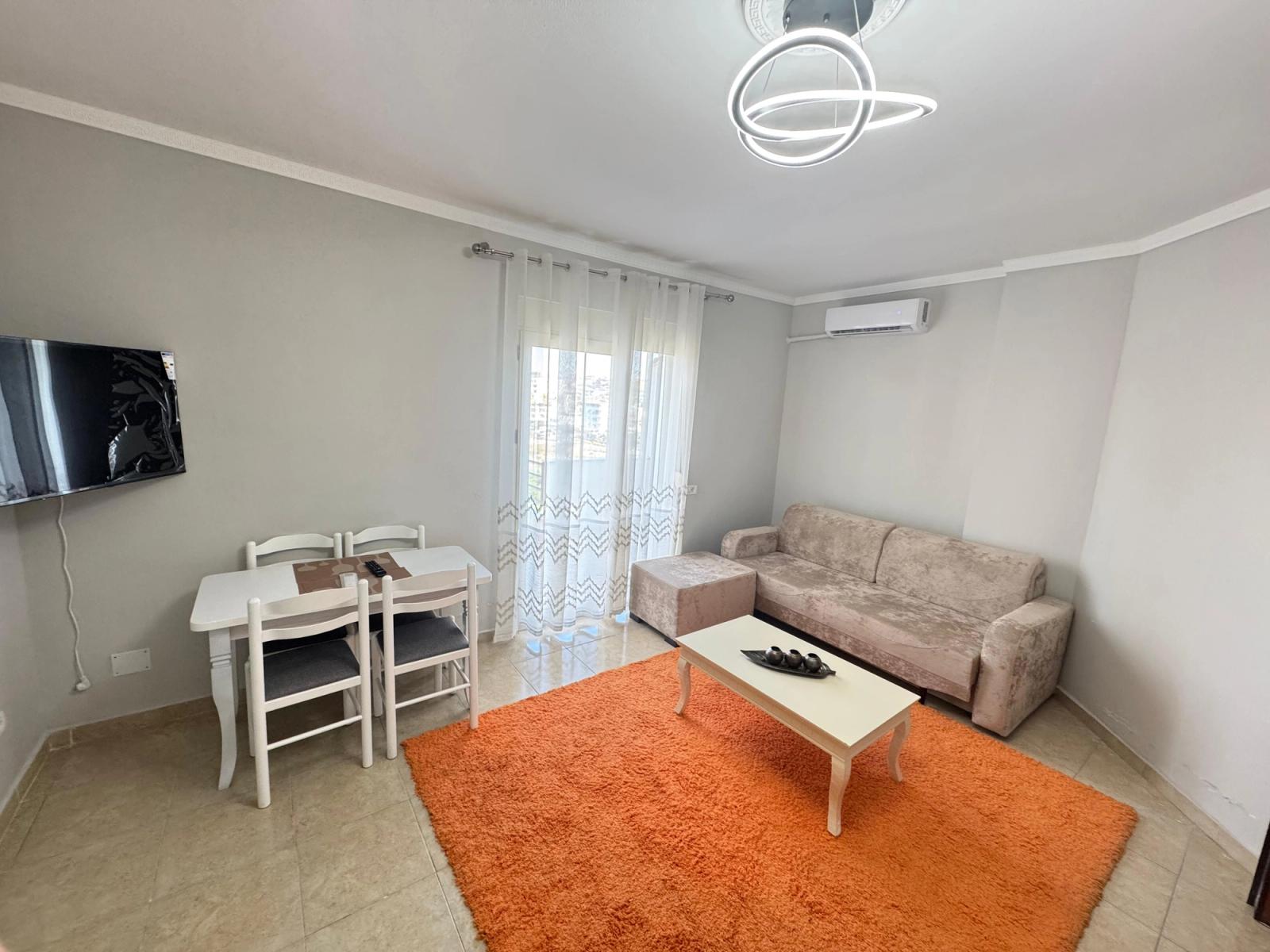 1+1 mit Terrasse, Komplex Rotondo, Plazh, 58,2 m², Durrës