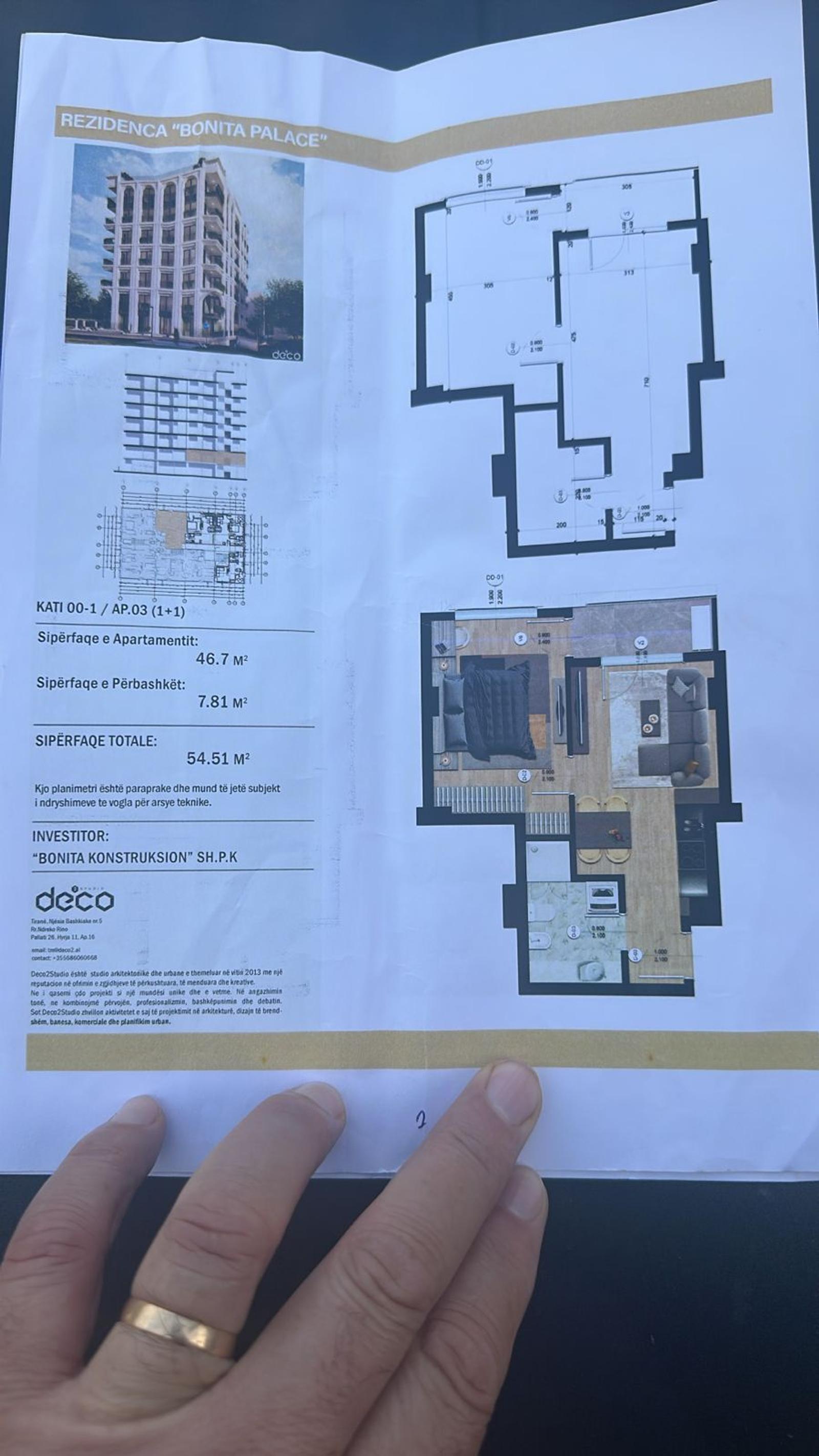 Wohnung 1+1 zum Kauf in Golem, Durrës, 52.3 m², nah am Meer — Foto 5 von 10