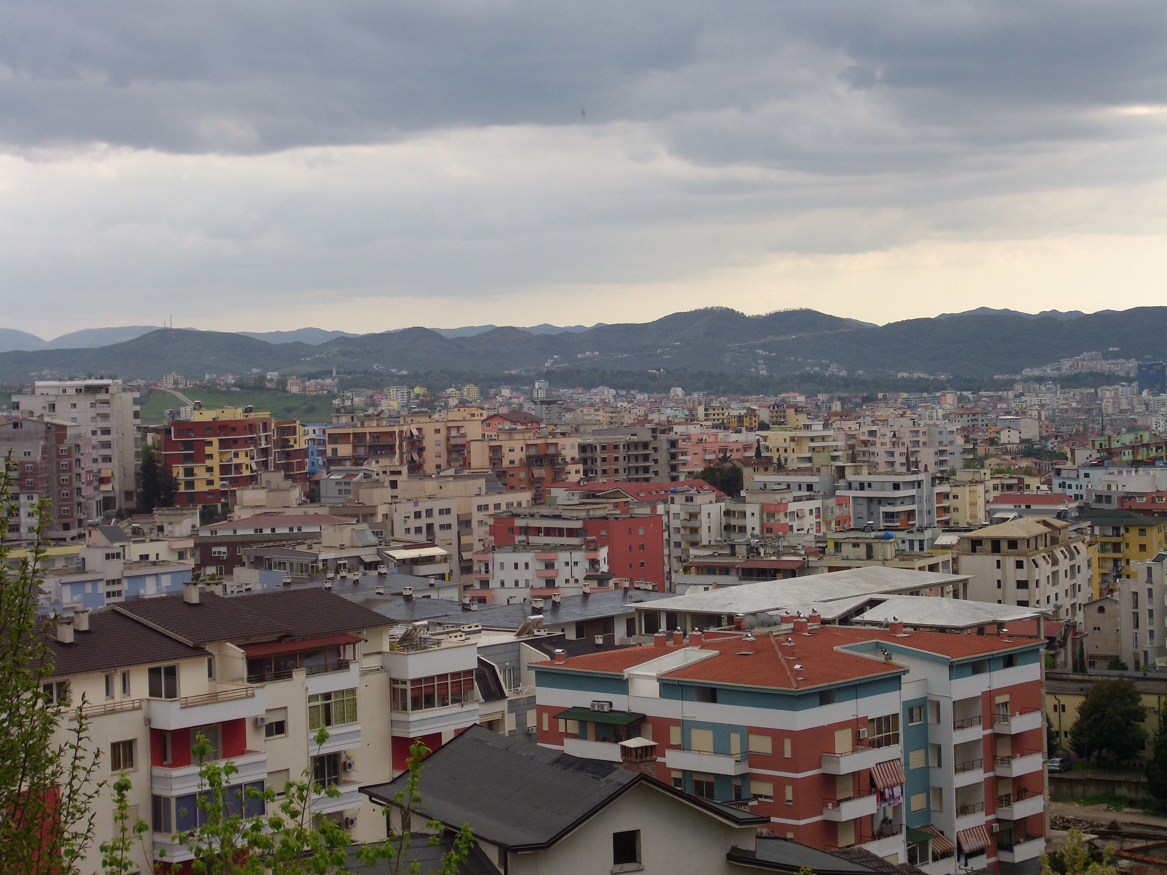 Residential Tirana seen from Linza — Jan Pešula
