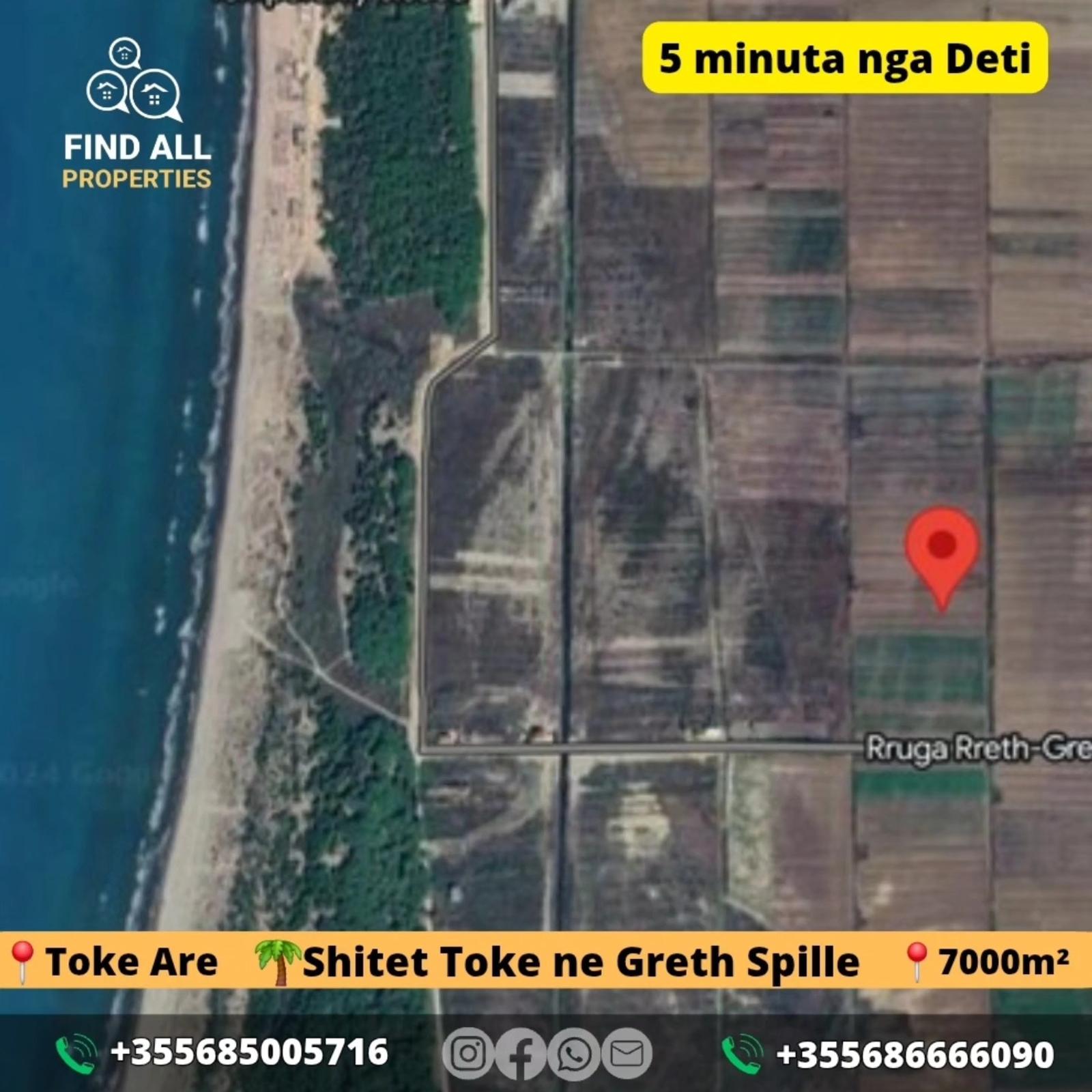Grundstück zum Kauf in Spille, Durrës, 7000 m²