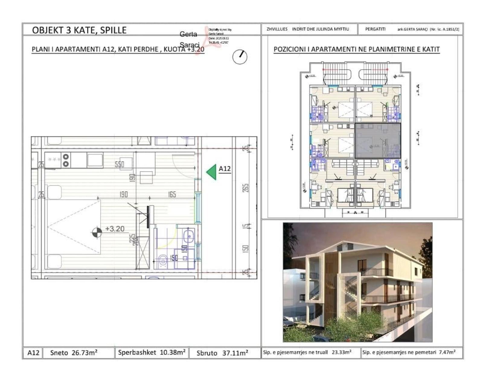 Studio, në shitje, Spille, Durrësi, 37 m² — foto 2 nga 2