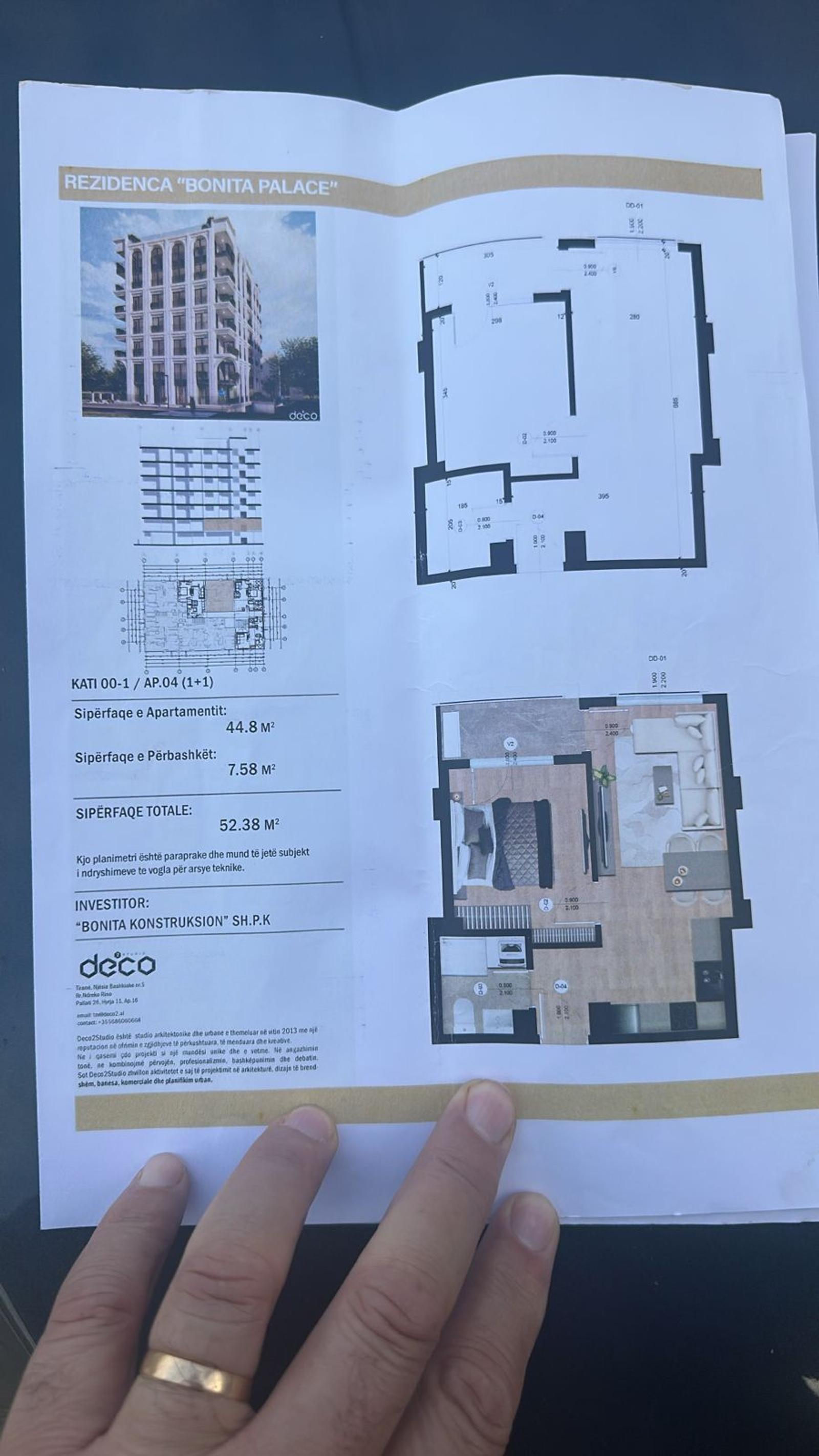 Wohnung 1+1 zum Kauf in Golem, Durrës, 52.3 m², nah am Meer — Foto 6 von 10