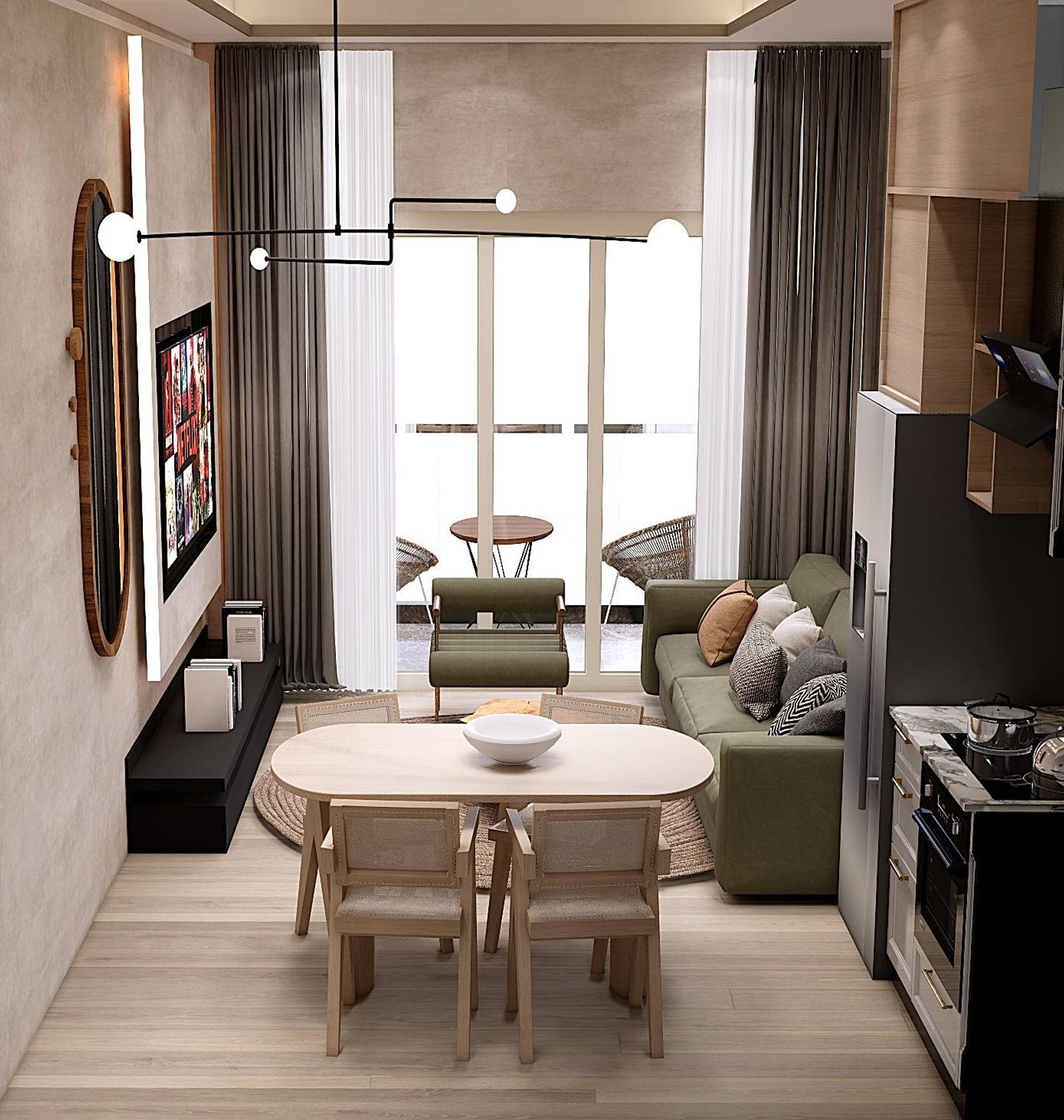 Wohnung 1+1 zum Kauf in Golem, Durrës, 60 m², nah am Meer — Foto 4 von 26