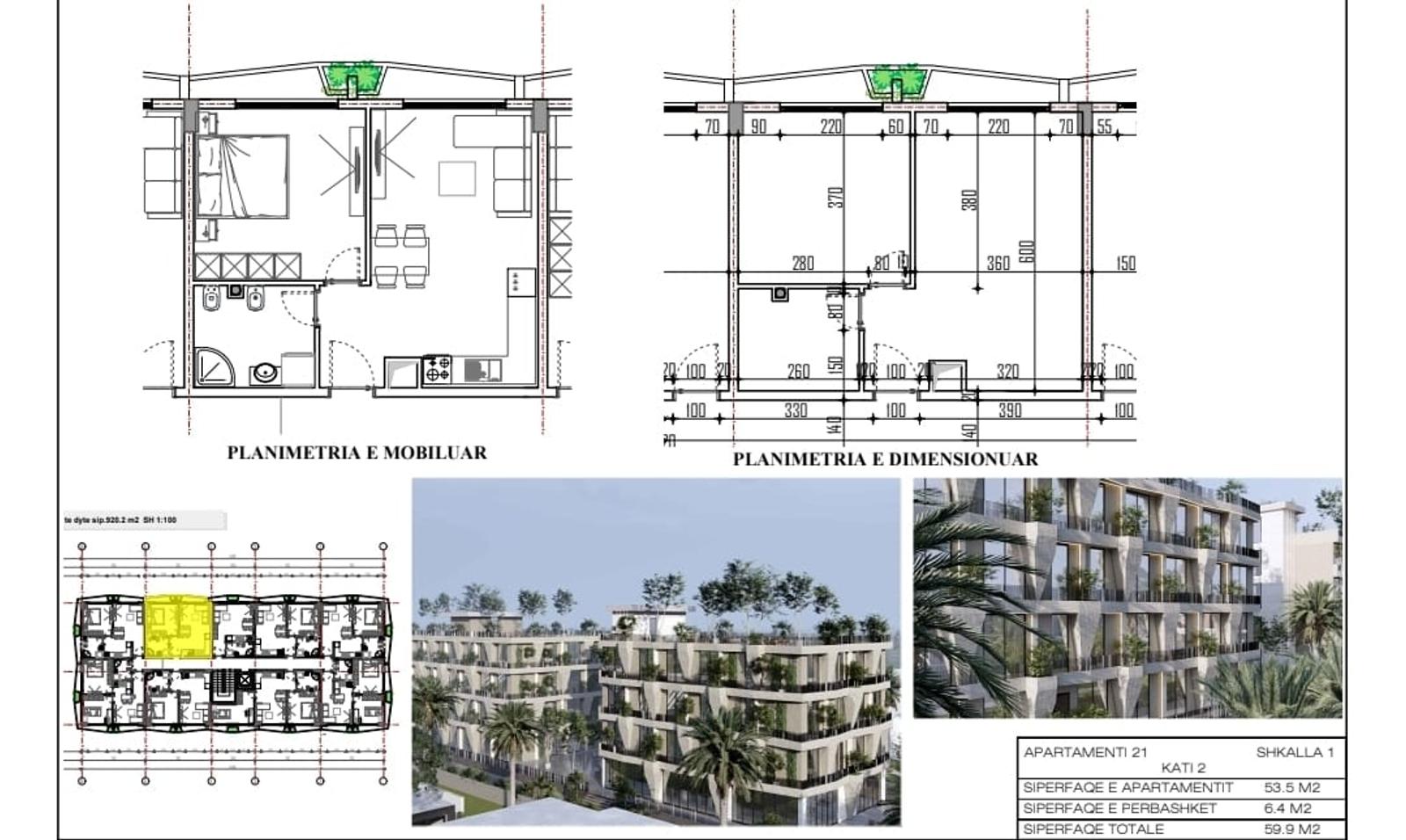 Wohnung 1+1 zum Kauf in Spille, Durrës, 65.3 m², Neubau — Foto 7 von 10