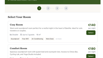 Direct Booking inside ChatGPT