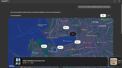 From Answers to Actions: How Maps Are Changing AI Hotel Search
