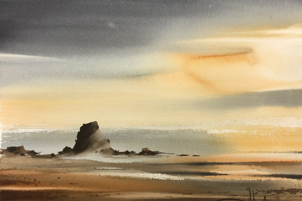 Summer watercolor masterclasses with Michael Solovyev in a light-filled historic studio in the heart of Amsterdam