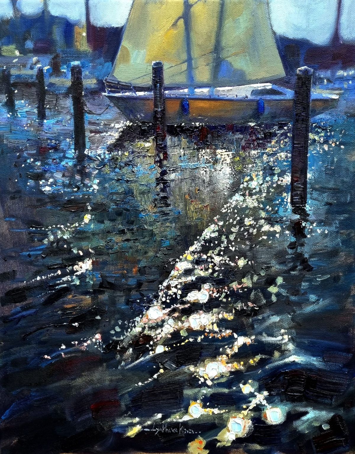 Example work from Oil Painting: Landscapes Made Simple