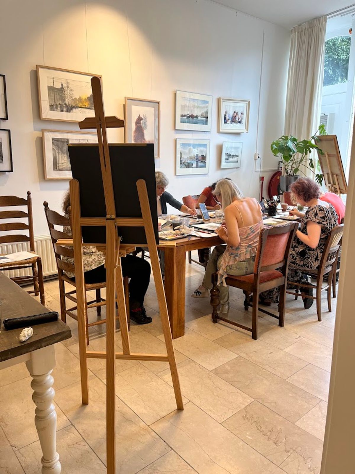 Student work from Architecture Sketching I