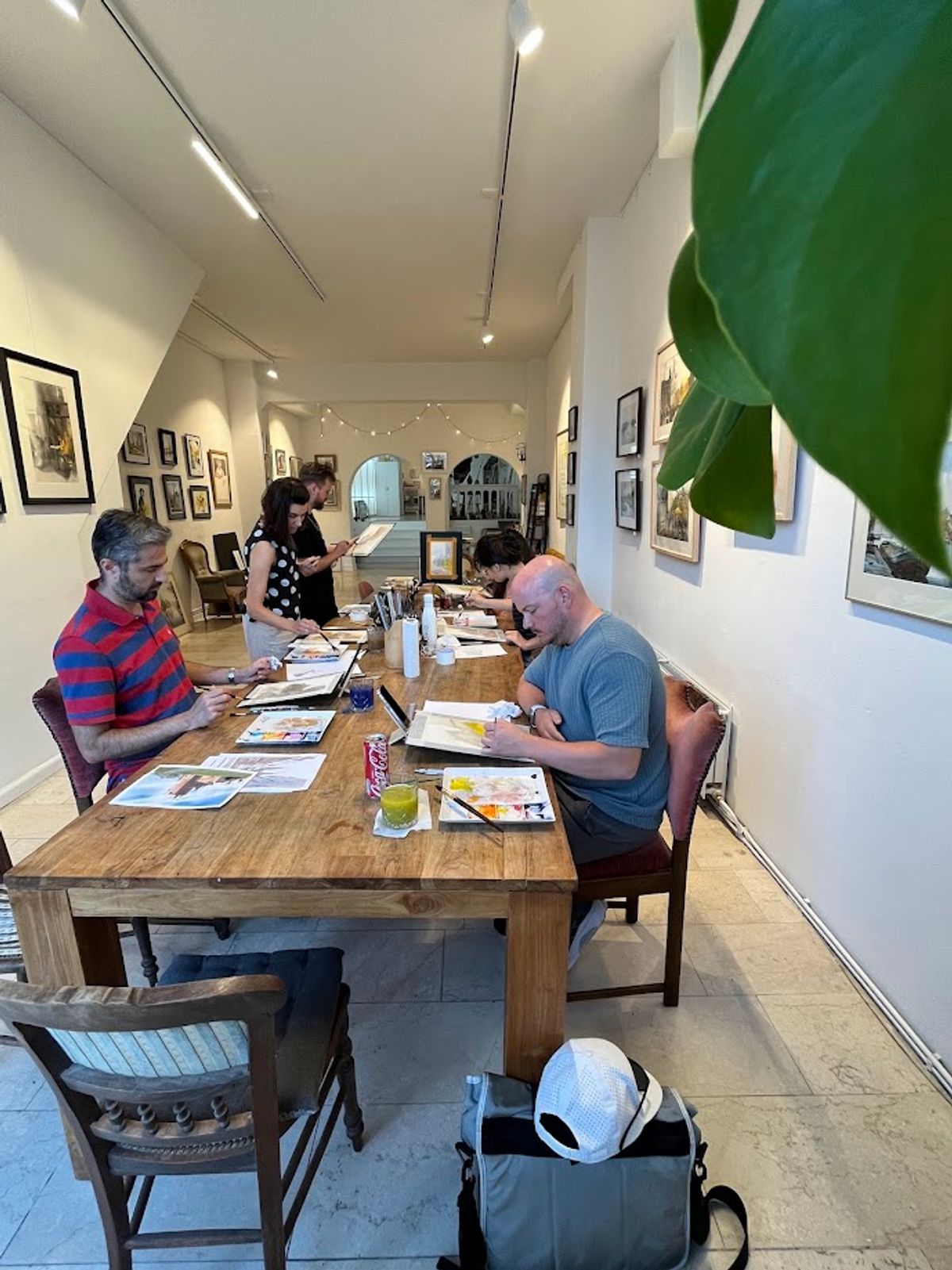 Student work from Architecture Sketching I