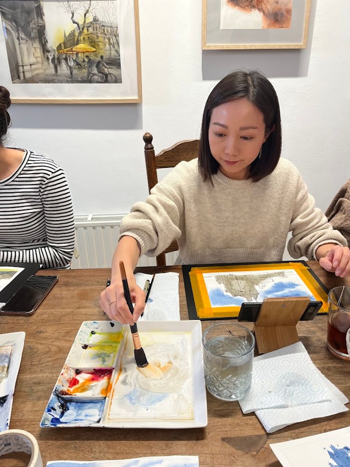 Student work from Architecture Sketching (8 Weeks)