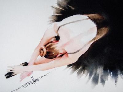 igure painting masterclass in watercolor with Michael Solovyev, focused on movement, gesture, and expressive character