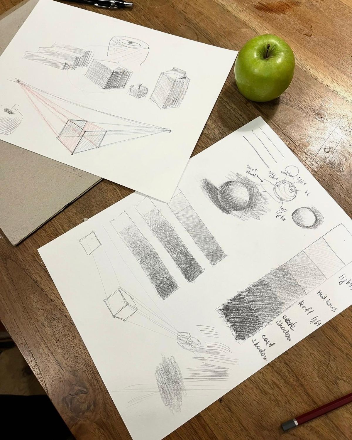 Example work from Grondslagen van tekenen