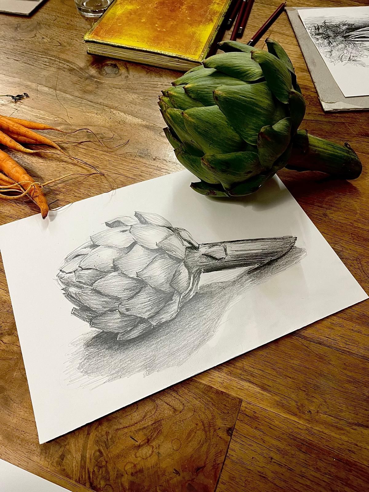 Example work from Grondslagen van tekenen