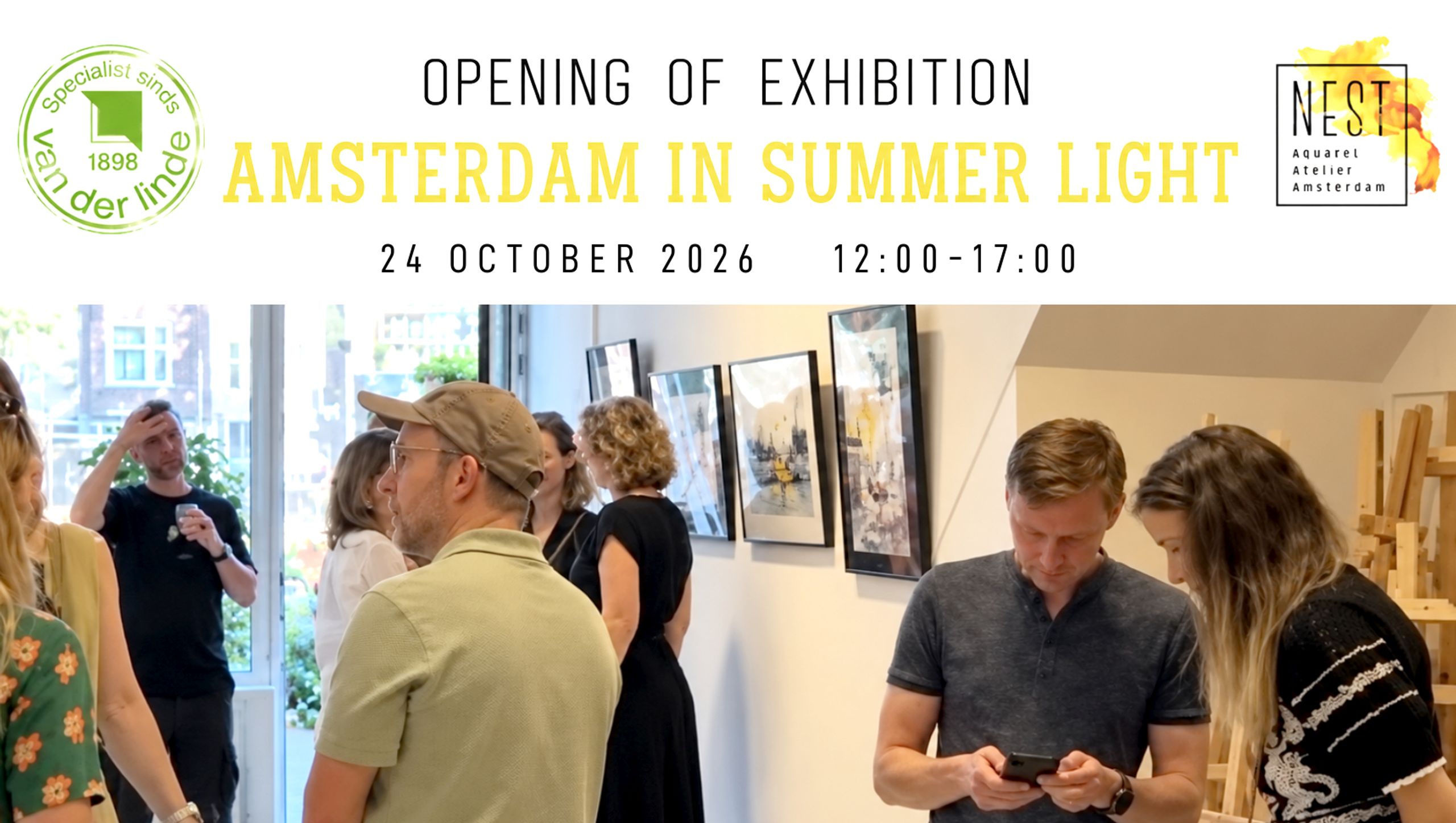 Amsterdam in Summer Light Exhibition Opening Programme