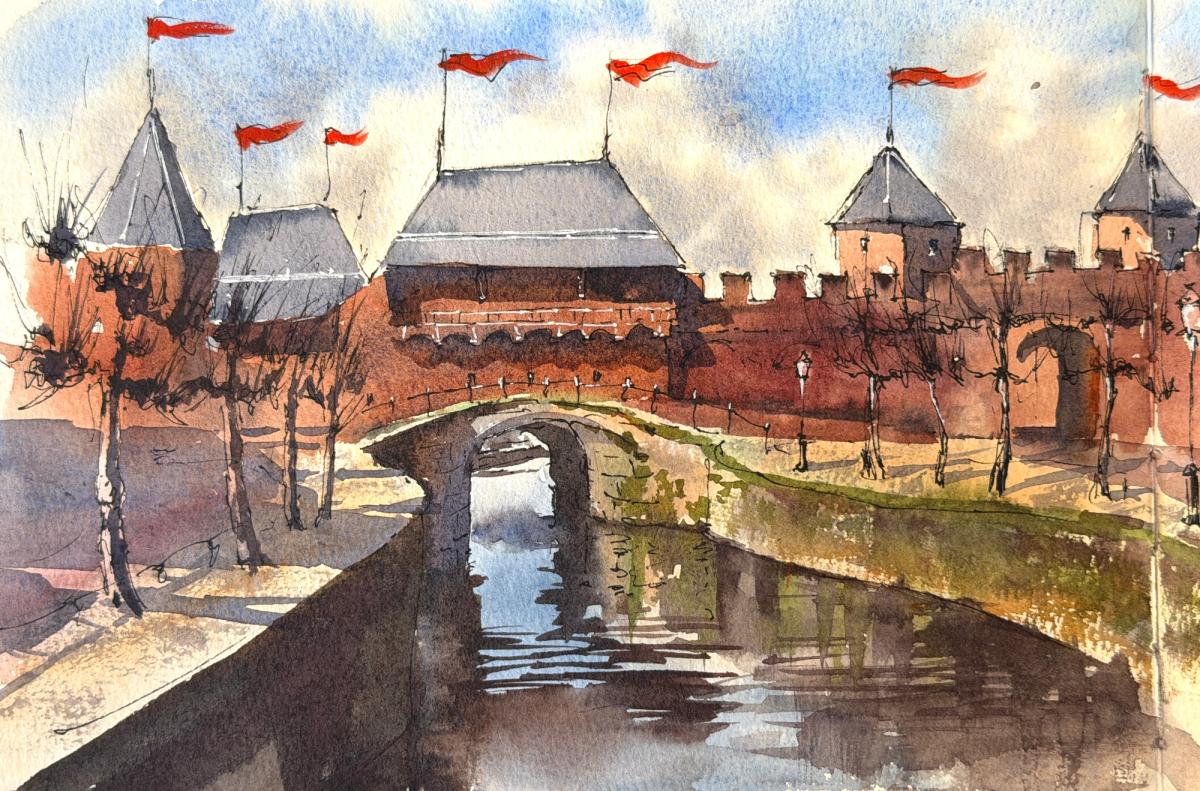 Example work from Sketching European City Stories