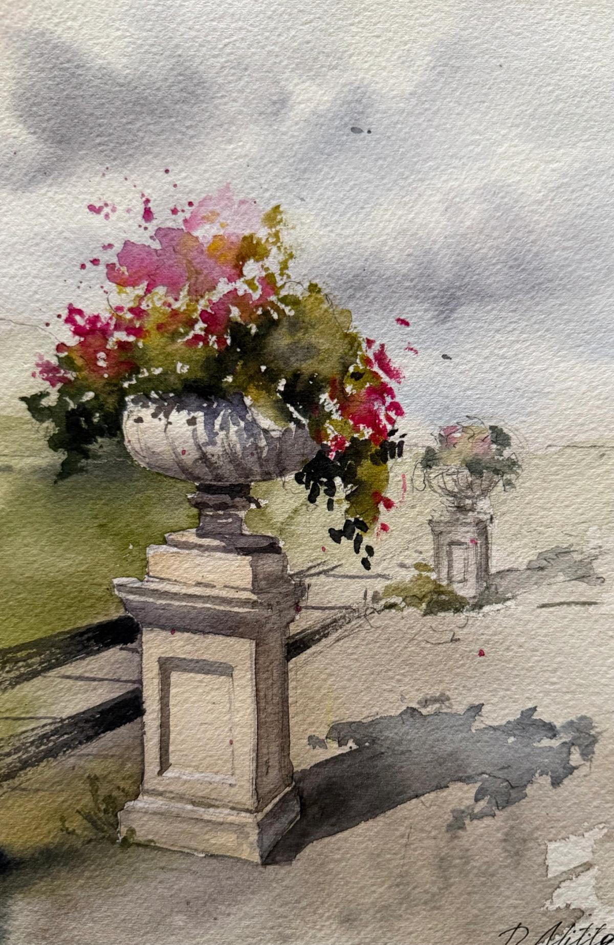 Example work from Architecture Sketching (8 Weeks)