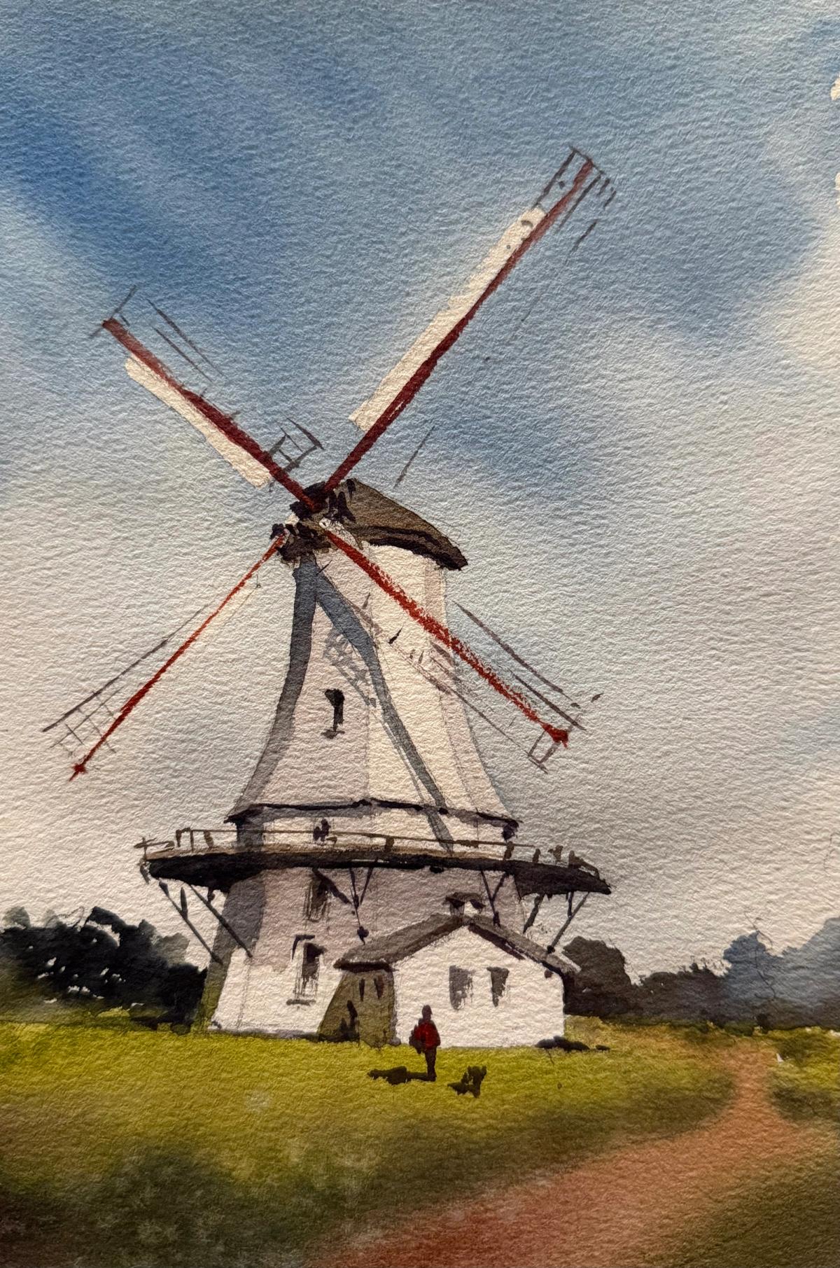 Example work from Architecture Sketching (8 Weeks)