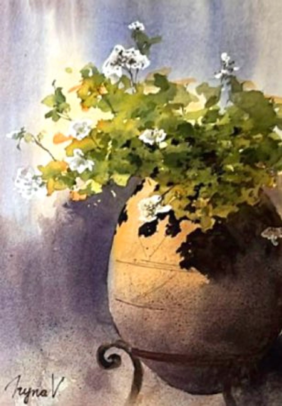 Example work from Zomerverhalen in aquarel