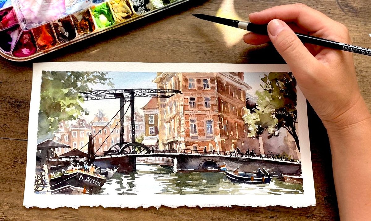 Example work from Sketching European City Stories