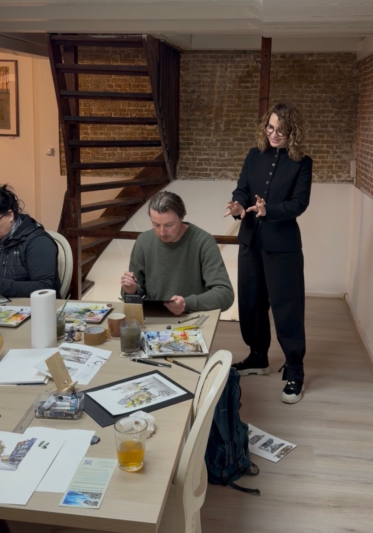 Student work from Architecture Sketching (8 Weeks)