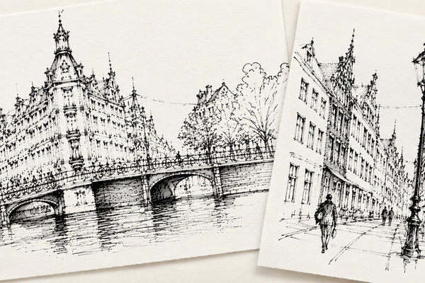  Drawing the City  Urban Sketching Workshop by Irina Portnyagina