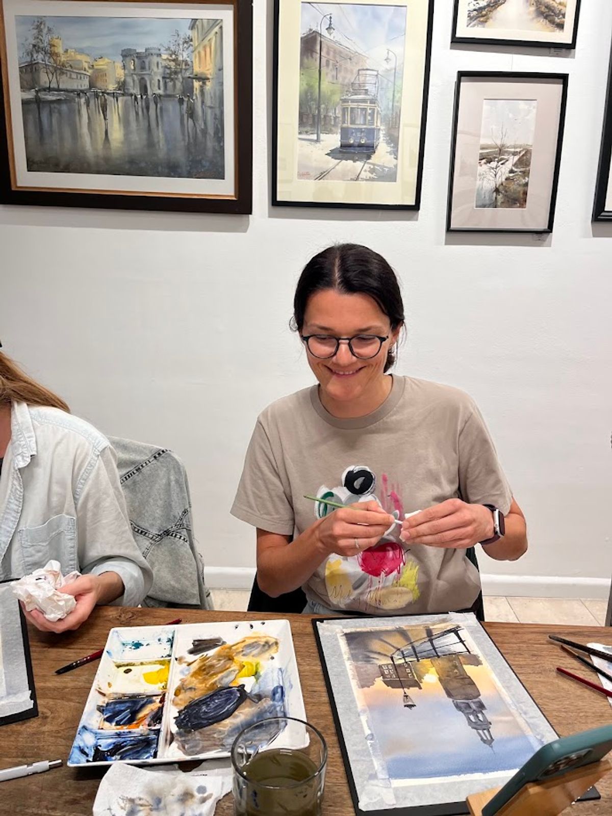 Student work from Architecture Sketching (8 Weeks)