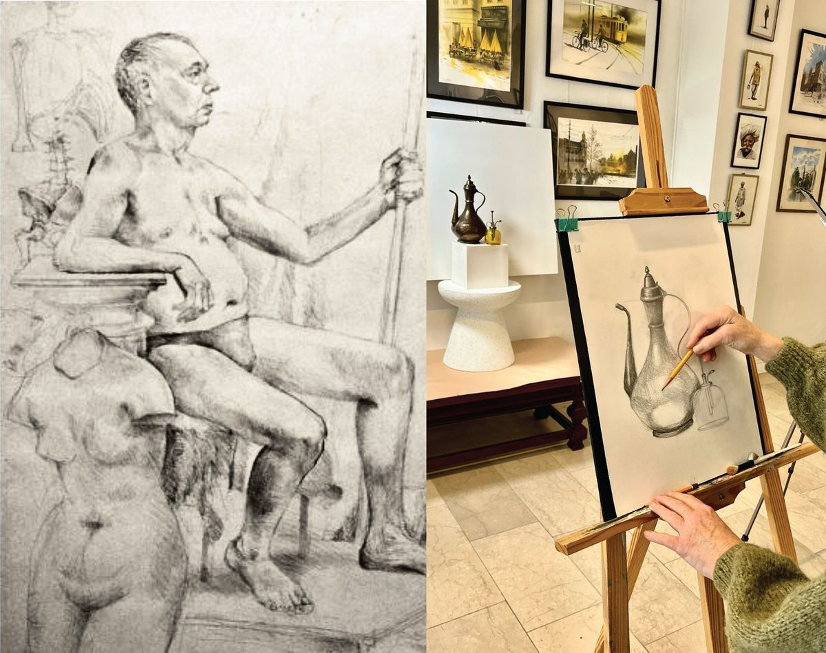 Studio practice of Academic Drawing 